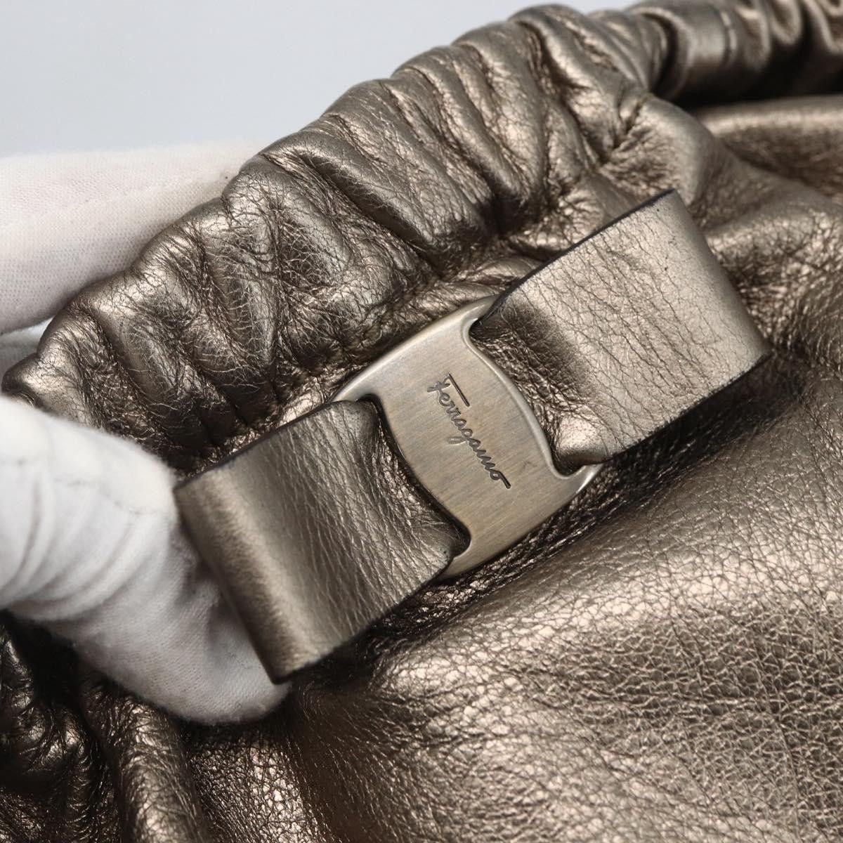 Salvatore Ferragamo Salvatore Ferragamo Vala Leather Size ONE SIZE - 14 Thumbnail