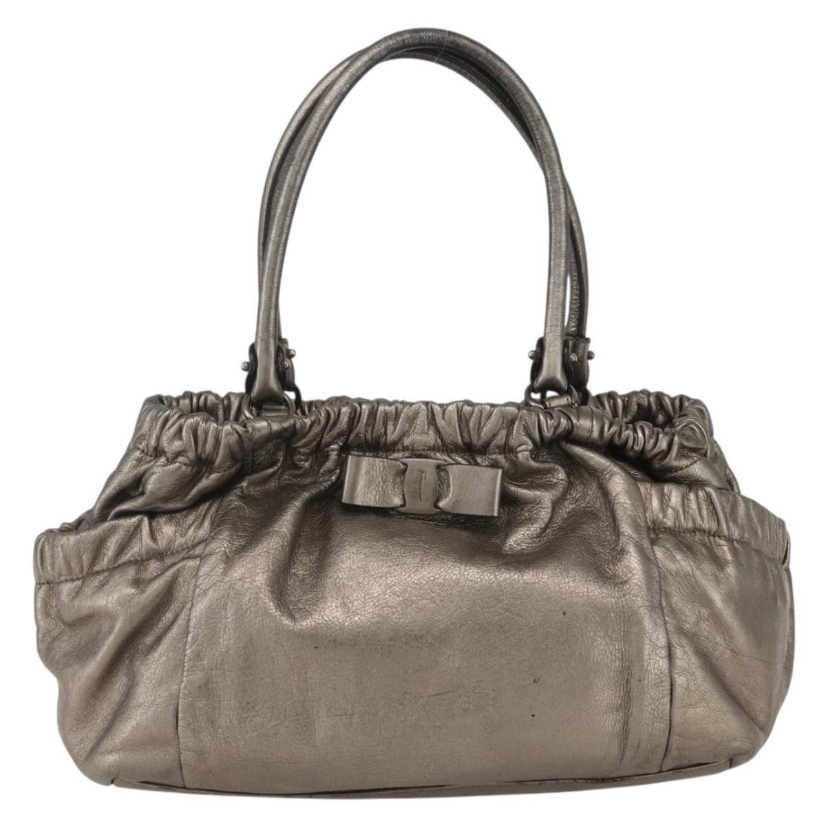 Salvatore Ferragamo Salvatore Ferragamo Vala Leather Size ONE SIZE - 24 Thumbnail