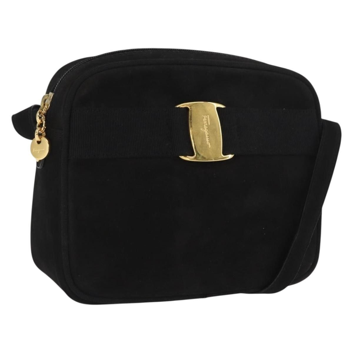Salvatore Ferragamo Salvatore Ferragamo Vala Clutch Suede Size ONE SIZE - 15 Thumbnail