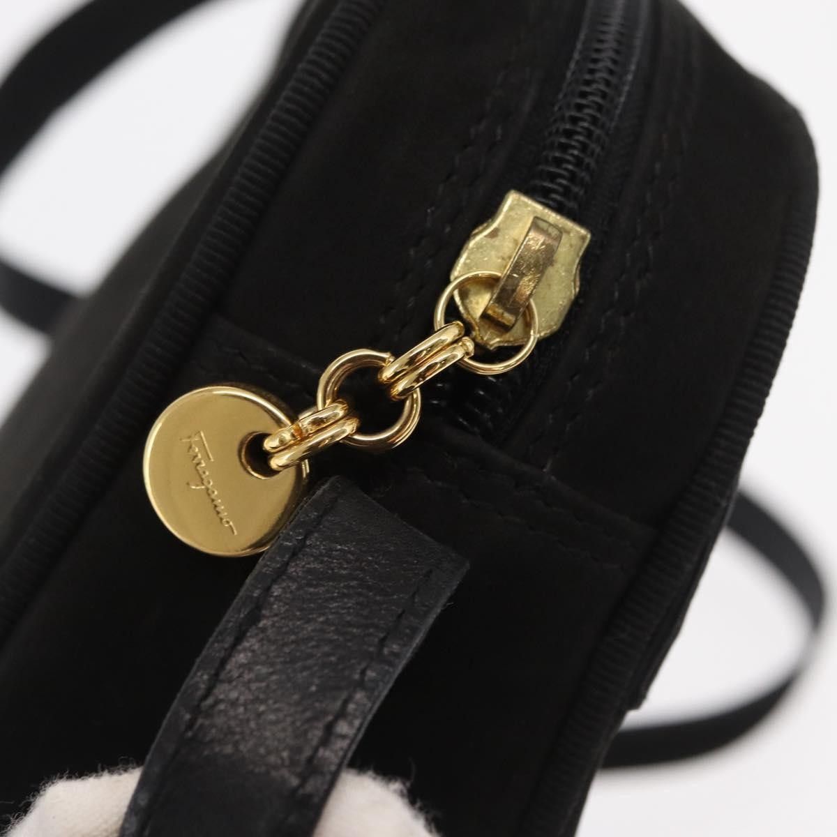 Salvatore Ferragamo Salvatore Ferragamo Vala Clutch Suede Size ONE SIZE - 12 Thumbnail