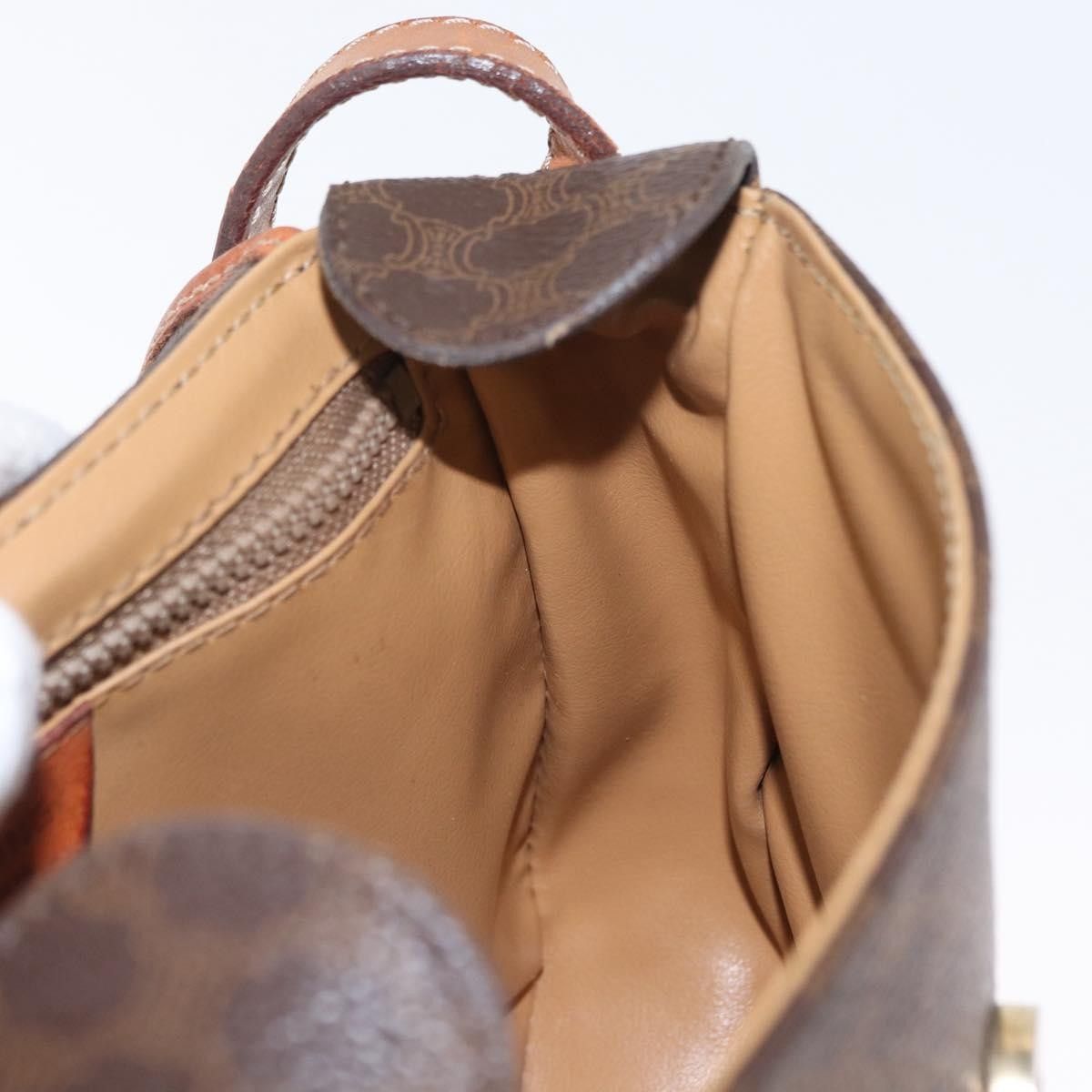 Celine Celine Vintage Macadam Shoulder Bag Canvas and Leather Size ONE SIZE - 17 Thumbnail
