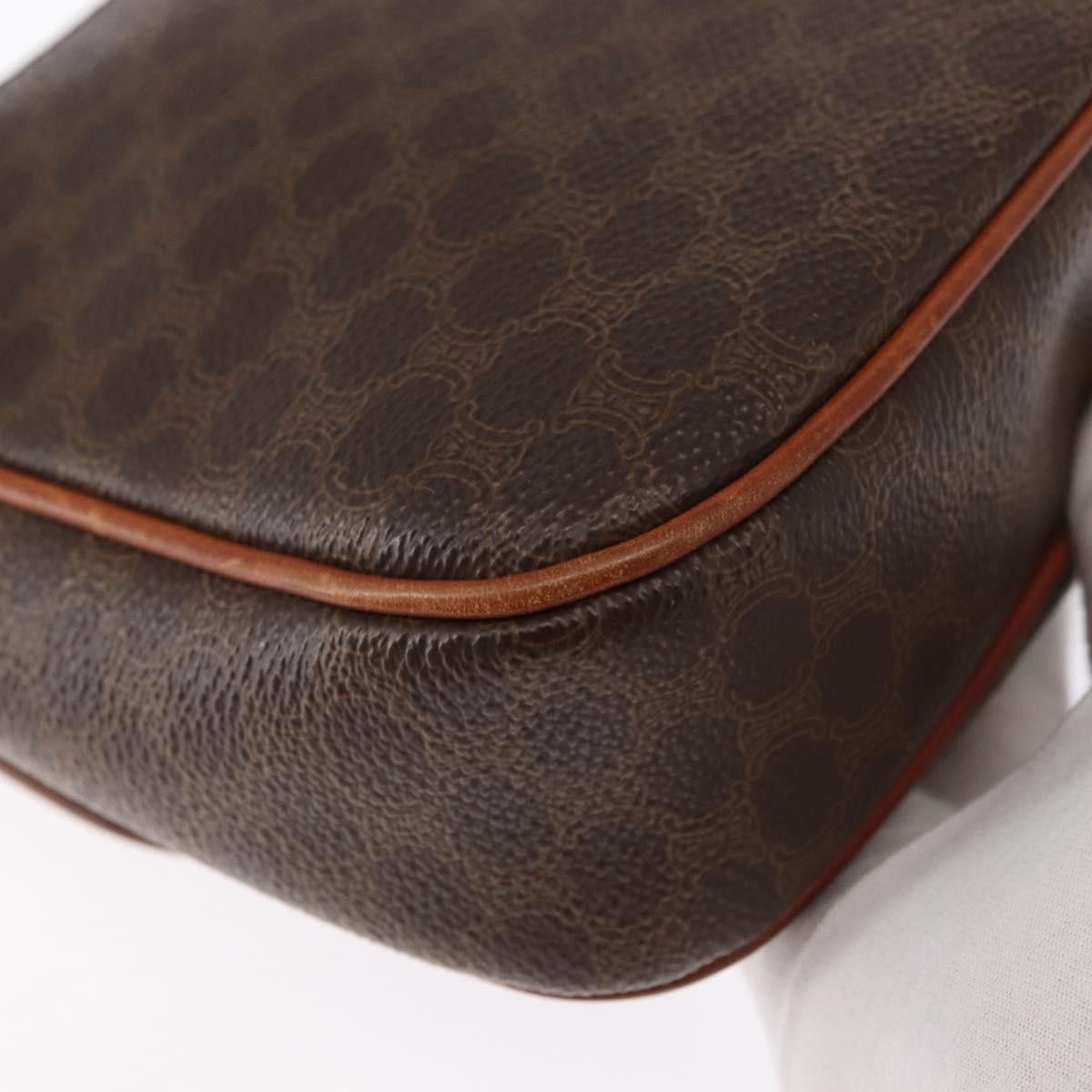 Celine Celine Vintage Macadam Shoulder Bag Canvas and Leather Size ONE SIZE - 12 Thumbnail