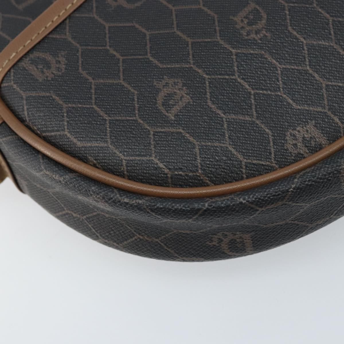 Dior Christian Dior Vintage Honeycomb Canvas and Leather Size ONE SIZE - 8 Thumbnail