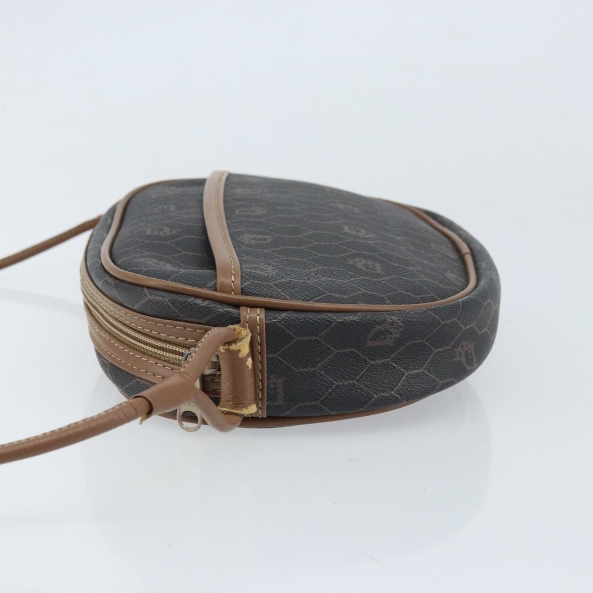 Dior Christian Dior Vintage Honeycomb Canvas and Leather Size ONE SIZE - 4 Thumbnail