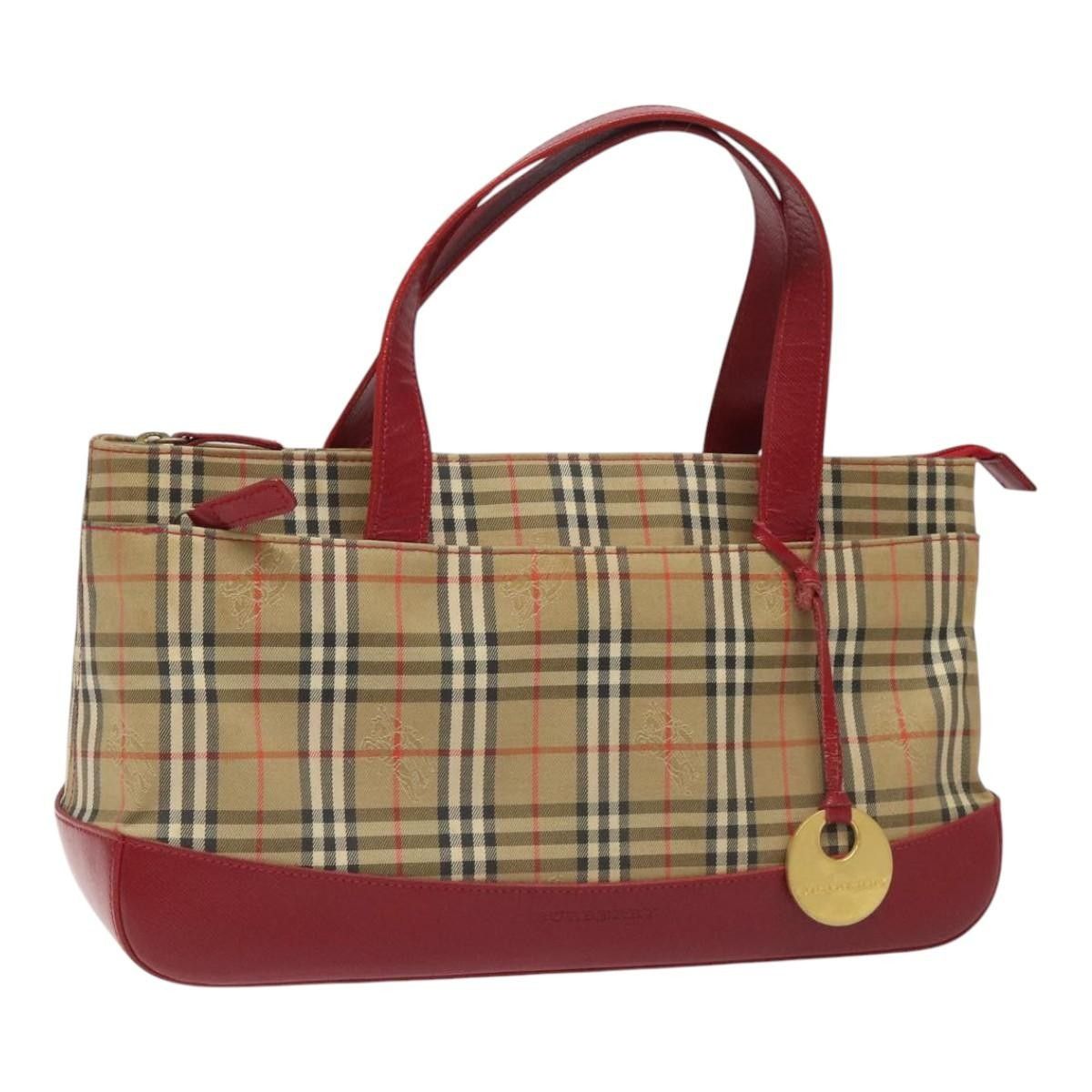 Burberry Burberry Nova Check Handbag Nova Check Canvas and leather Size ONE SIZE - 18 Thumbnail