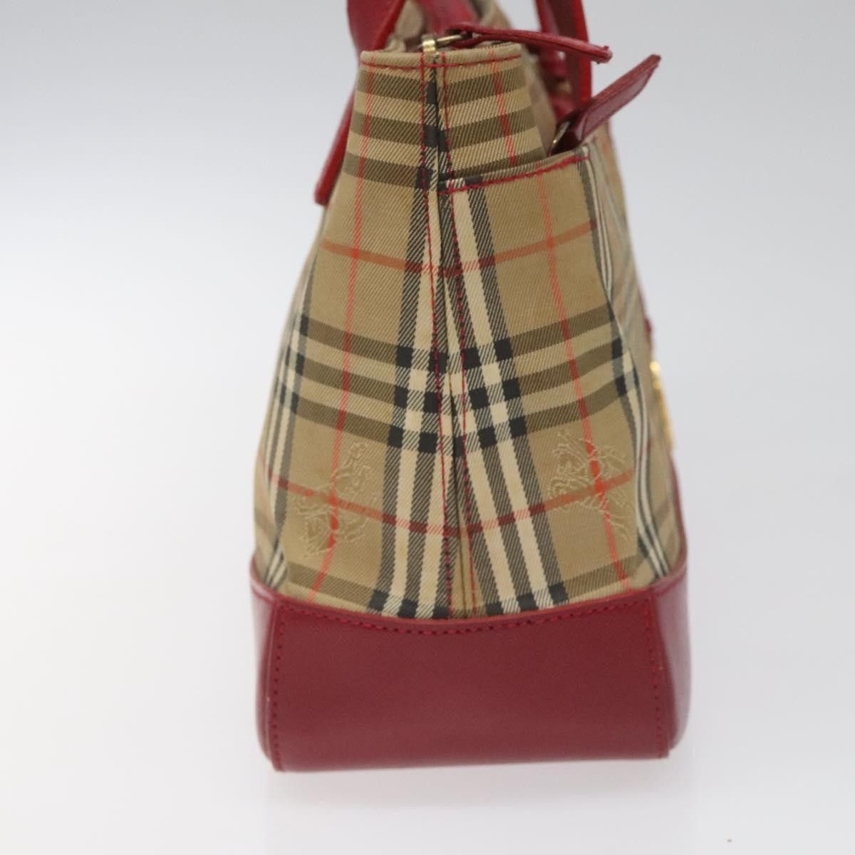 Burberry Burberry Nova Check Handbag Nova Check Canvas and leather Size ONE SIZE - 3 Thumbnail