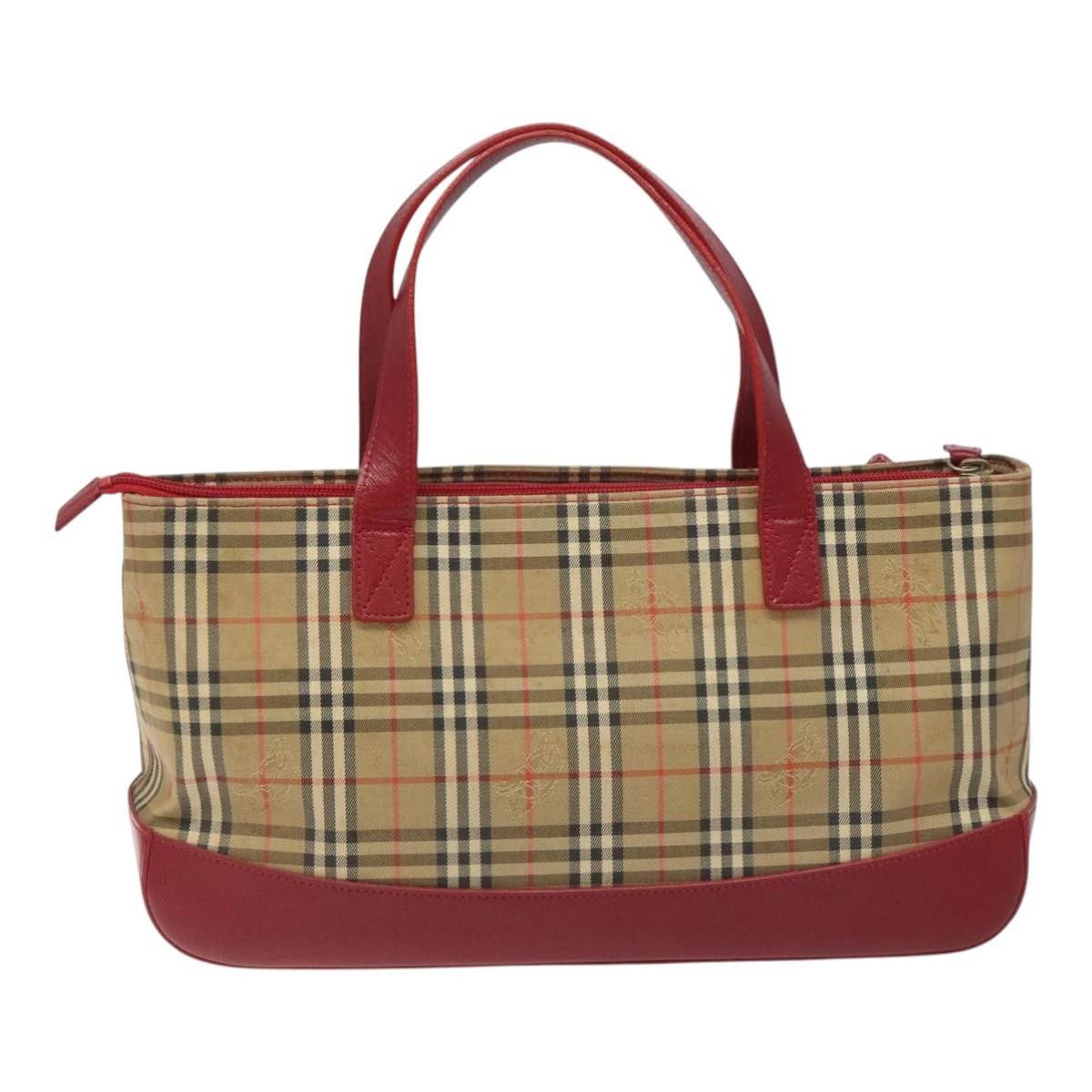 Burberry Burberry Nova Check Handbag Nova Check Canvas and leather Size ONE SIZE - 2 Thumbnail