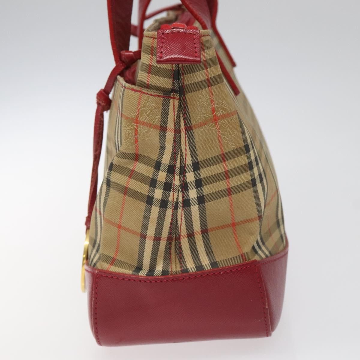 Burberry Burberry Nova Check Handbag Nova Check Canvas and leather Size ONE SIZE - 4 Thumbnail