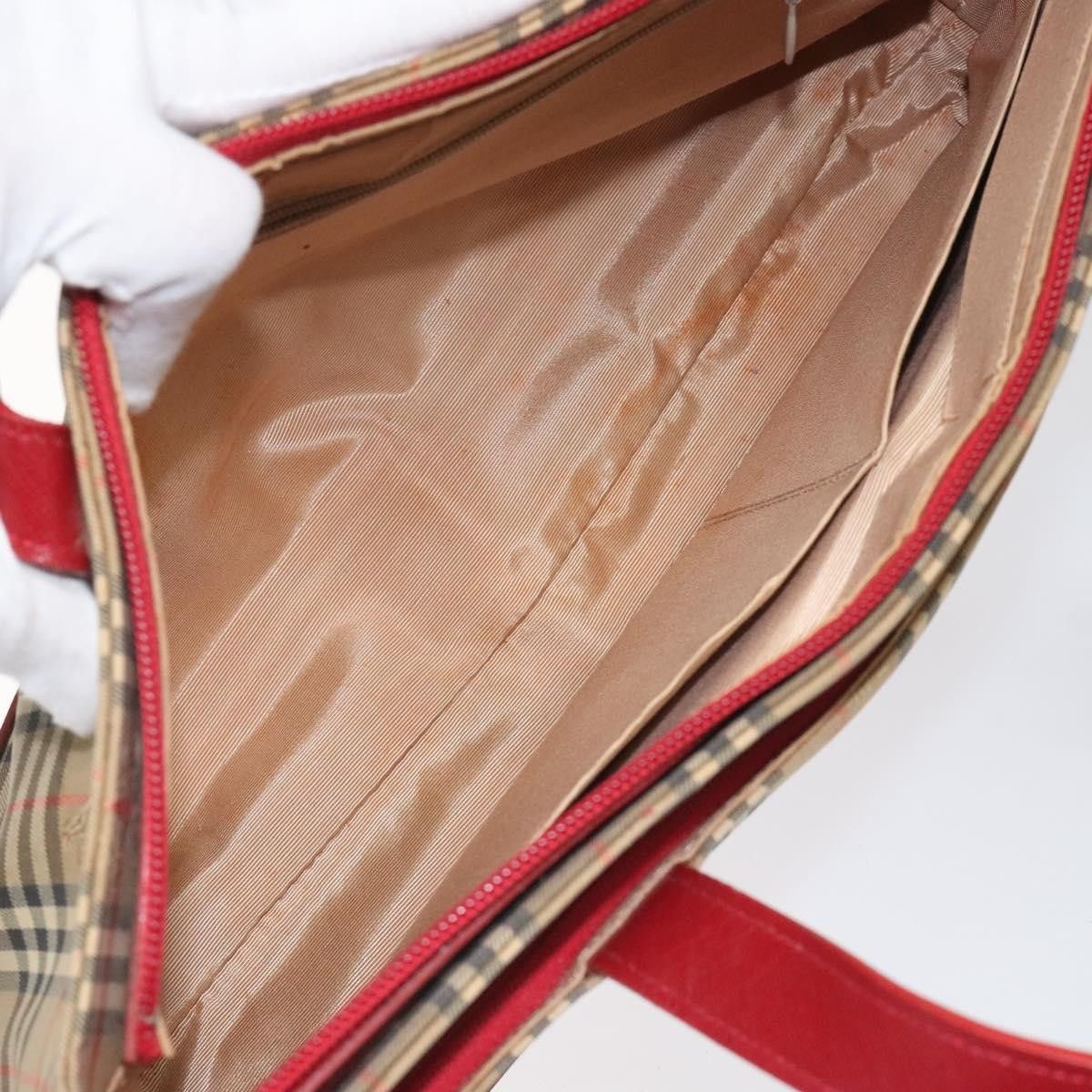 Burberry Burberry Nova Check Handbag Nova Check Canvas and leather Size ONE SIZE - 5 Thumbnail