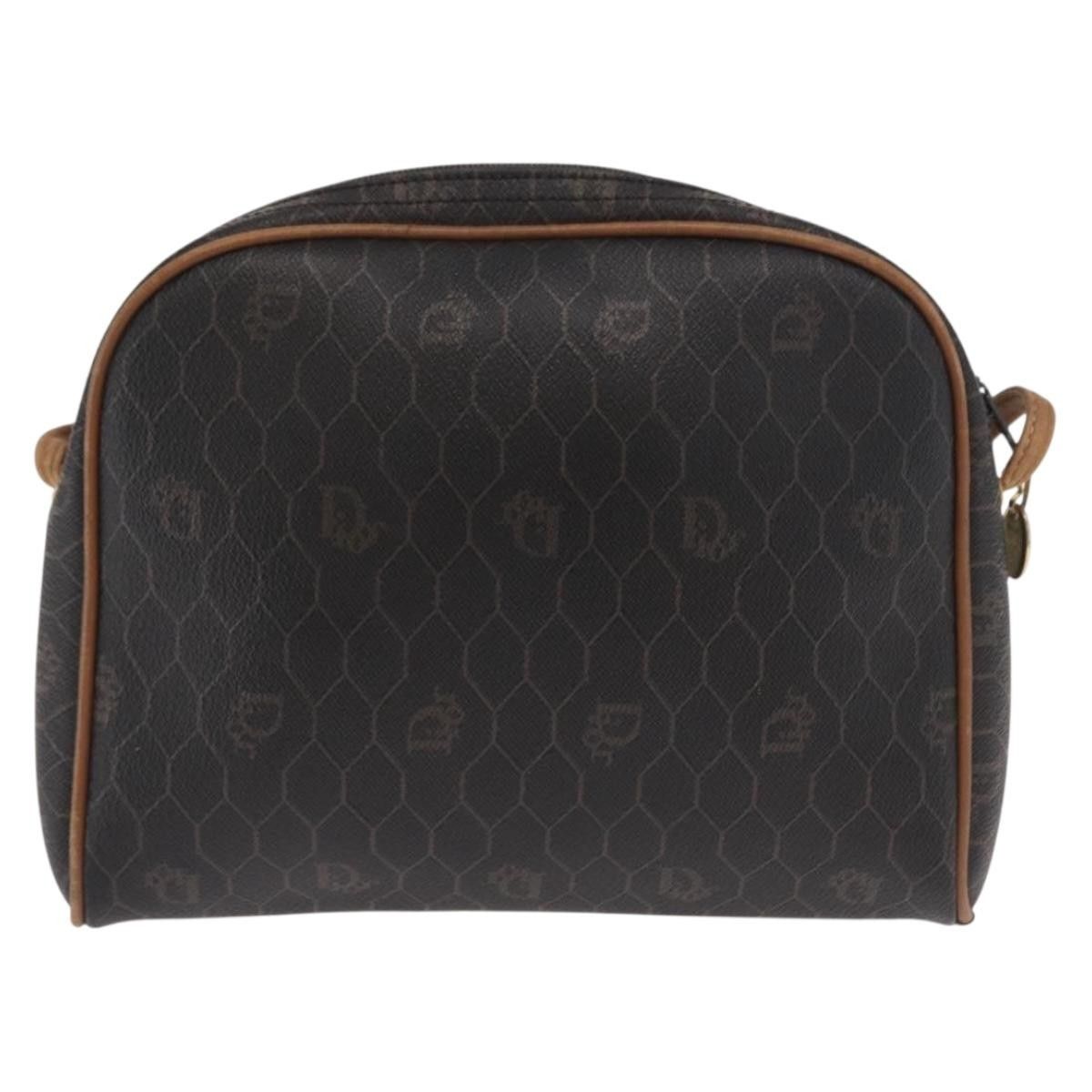 Dior Christian Dior Vintage Honeycomb Canvas and Leather Size ONE SIZE - 2 Thumbnail