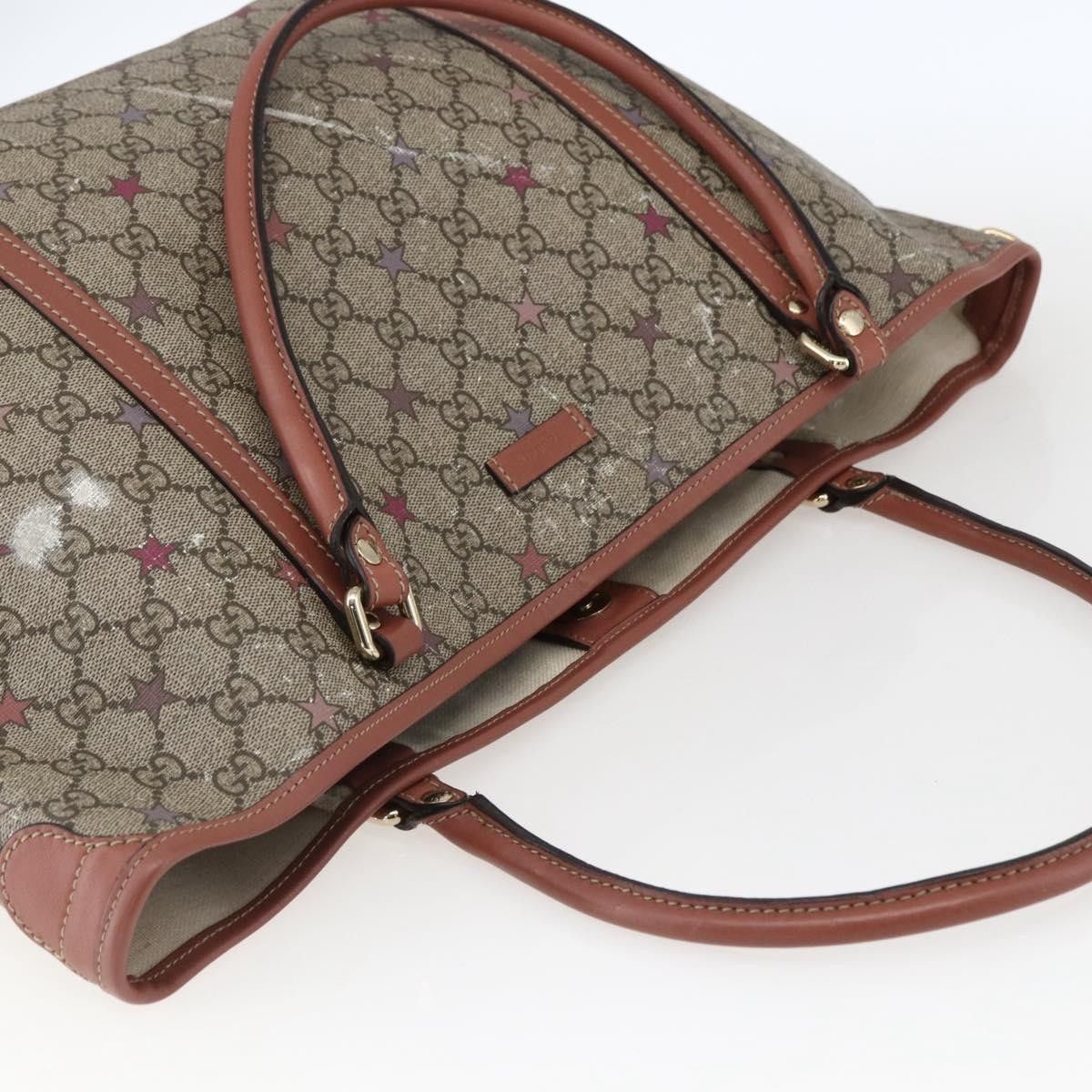Gucci Gucci Joy Plus Tote GG Coated Canvas with Leather Size ONE SIZE - 16 Thumbnail