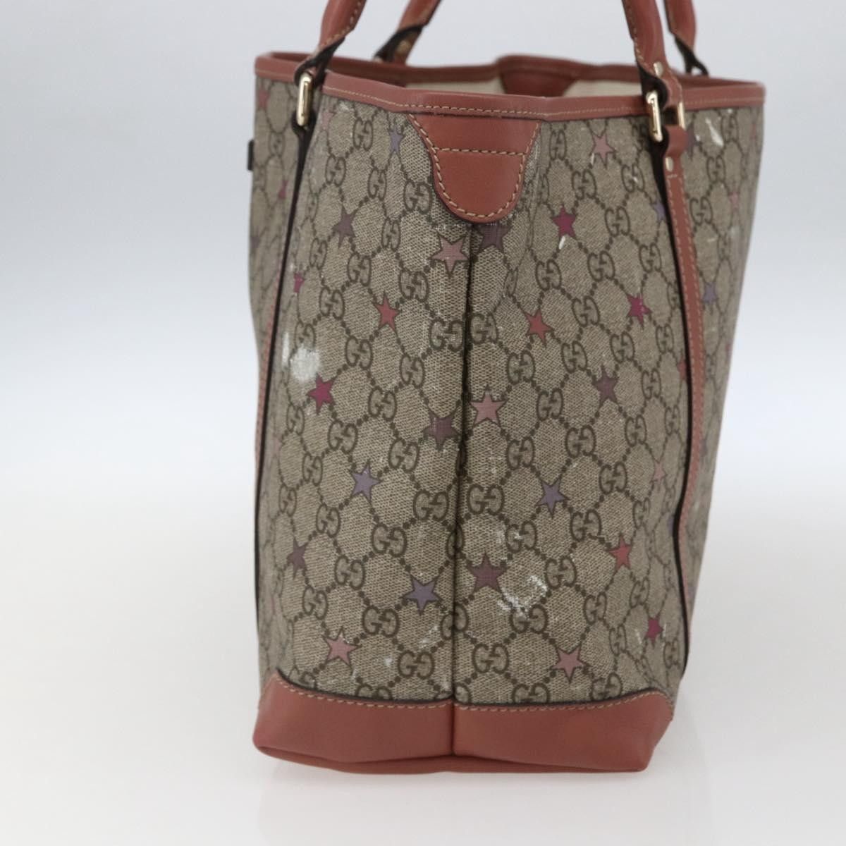 Gucci Gucci Joy Plus Tote GG Coated Canvas with Leather Size ONE SIZE - 4 Thumbnail