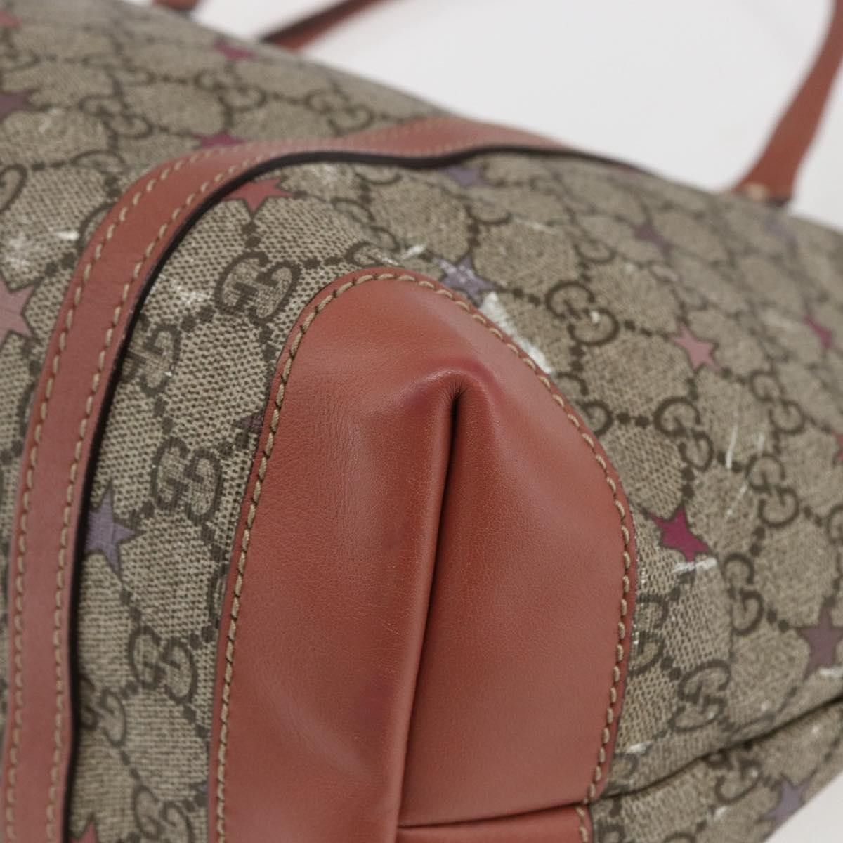 Gucci Gucci Joy Plus Tote GG Coated Canvas with Leather Size ONE SIZE - 11 Thumbnail