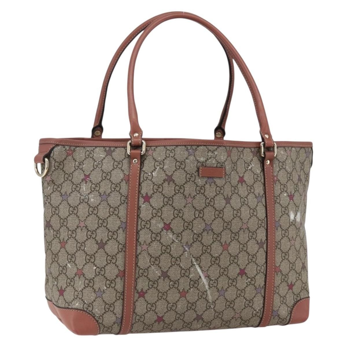 Gucci Gucci Joy Plus Tote GG Coated Canvas with Leather Size ONE SIZE - 15 Thumbnail
