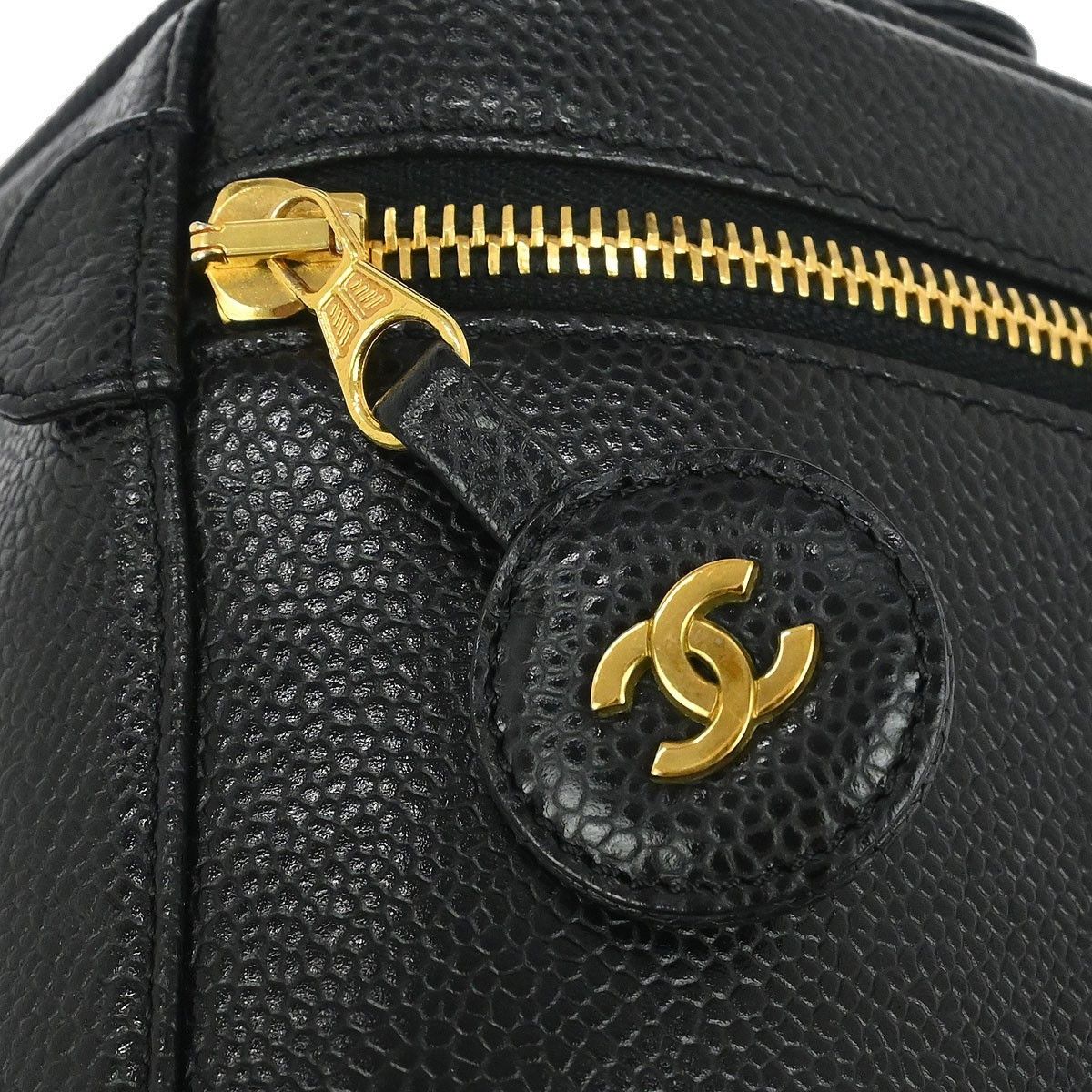 Chanel Chanel Vintage Timeless Cosmetic Case Caviar Size ONE SIZE - 6 Thumbnail
