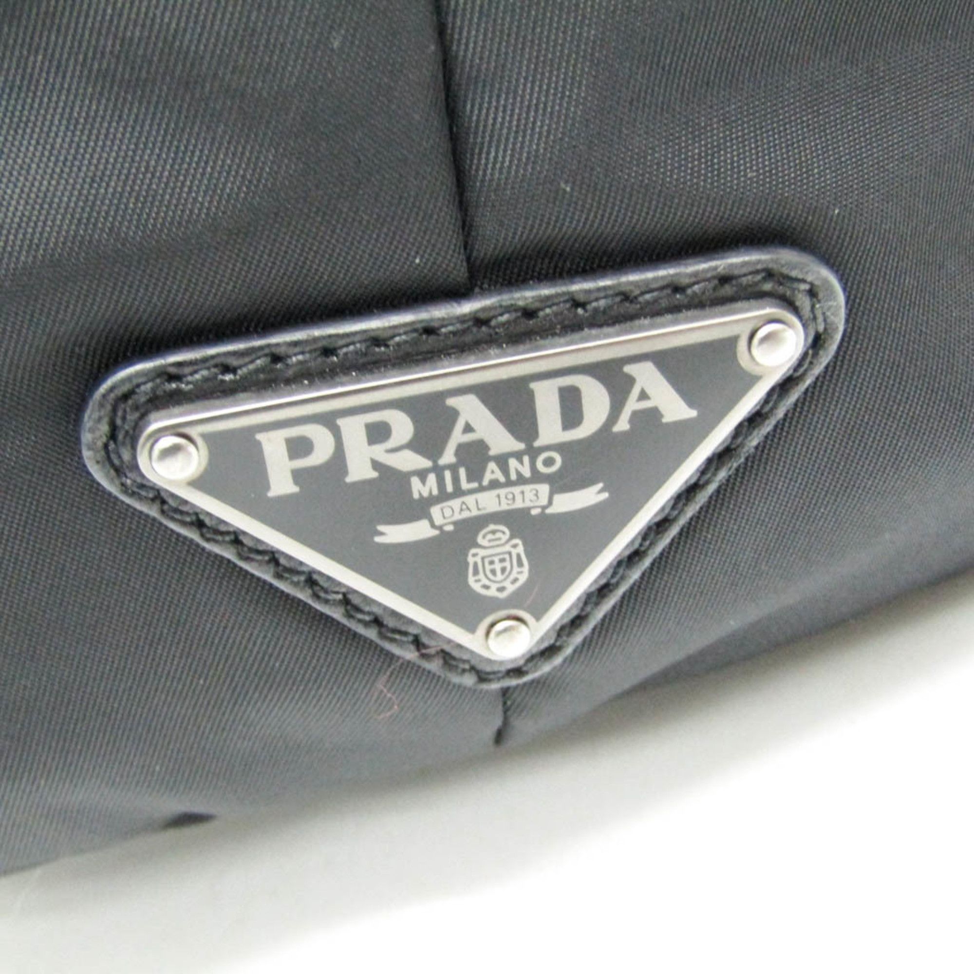 Prada Prada Convertible Double Tote Nappa Leather and Tessuto Size ONE SIZE - 5 Thumbnail
