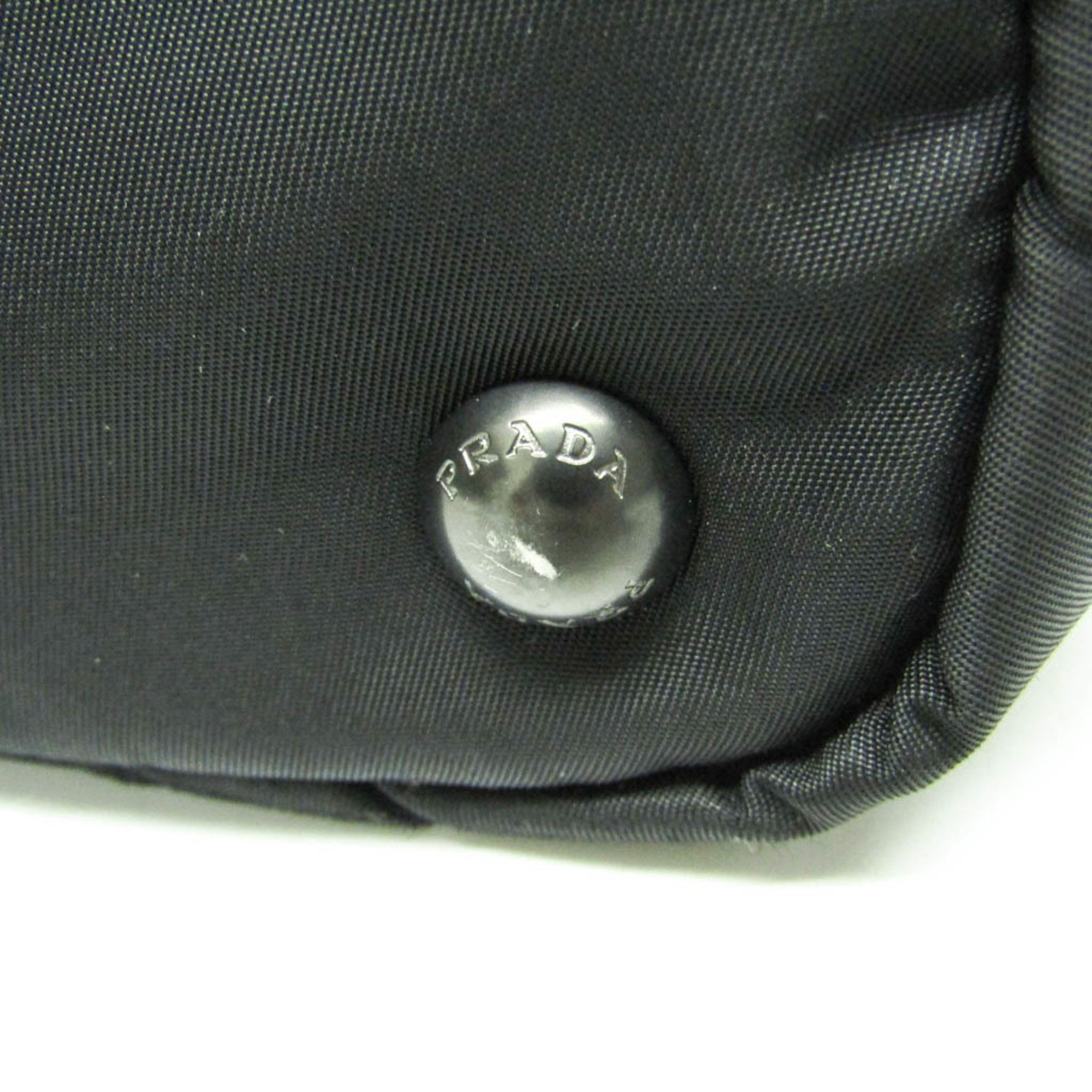 Prada Prada Convertible Double Tote Nappa Leather and Tessuto Size ONE SIZE - 7 Thumbnail