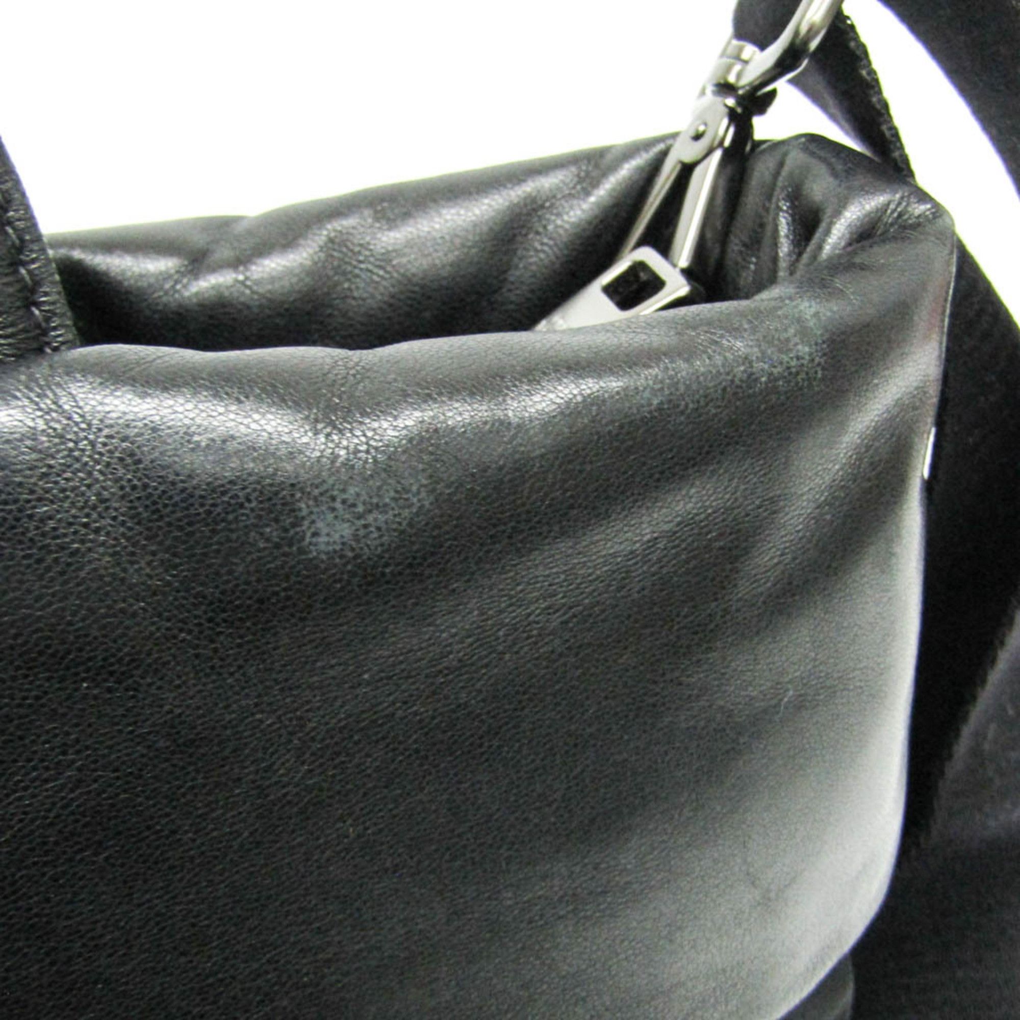 Prada Prada Convertible Double Tote Nappa Leather and Tessuto Size ONE SIZE - 10 Thumbnail