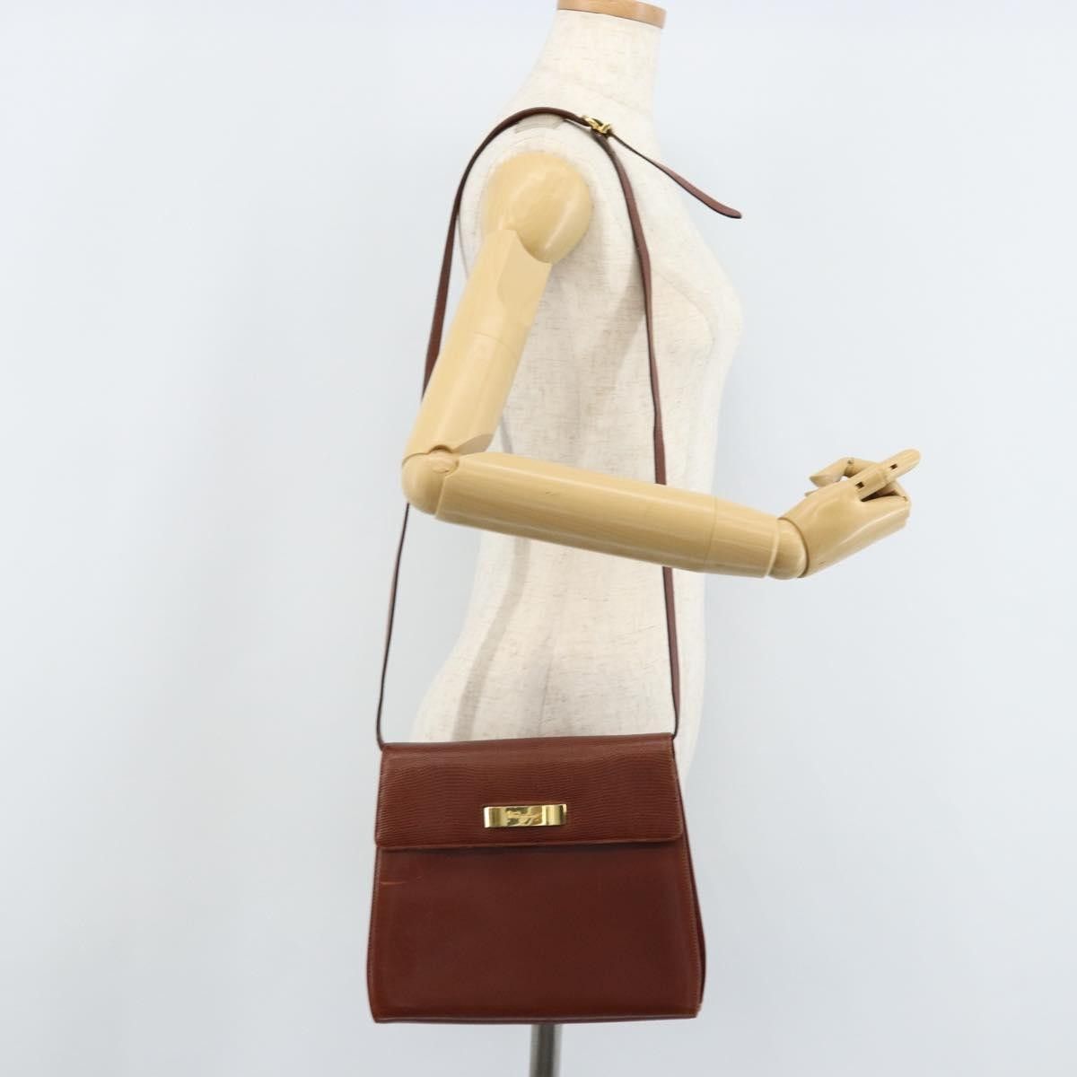 Salvatore Ferragamo Salvatore Ferragamo Gancini Leather Size ONE SIZE - 13 Thumbnail