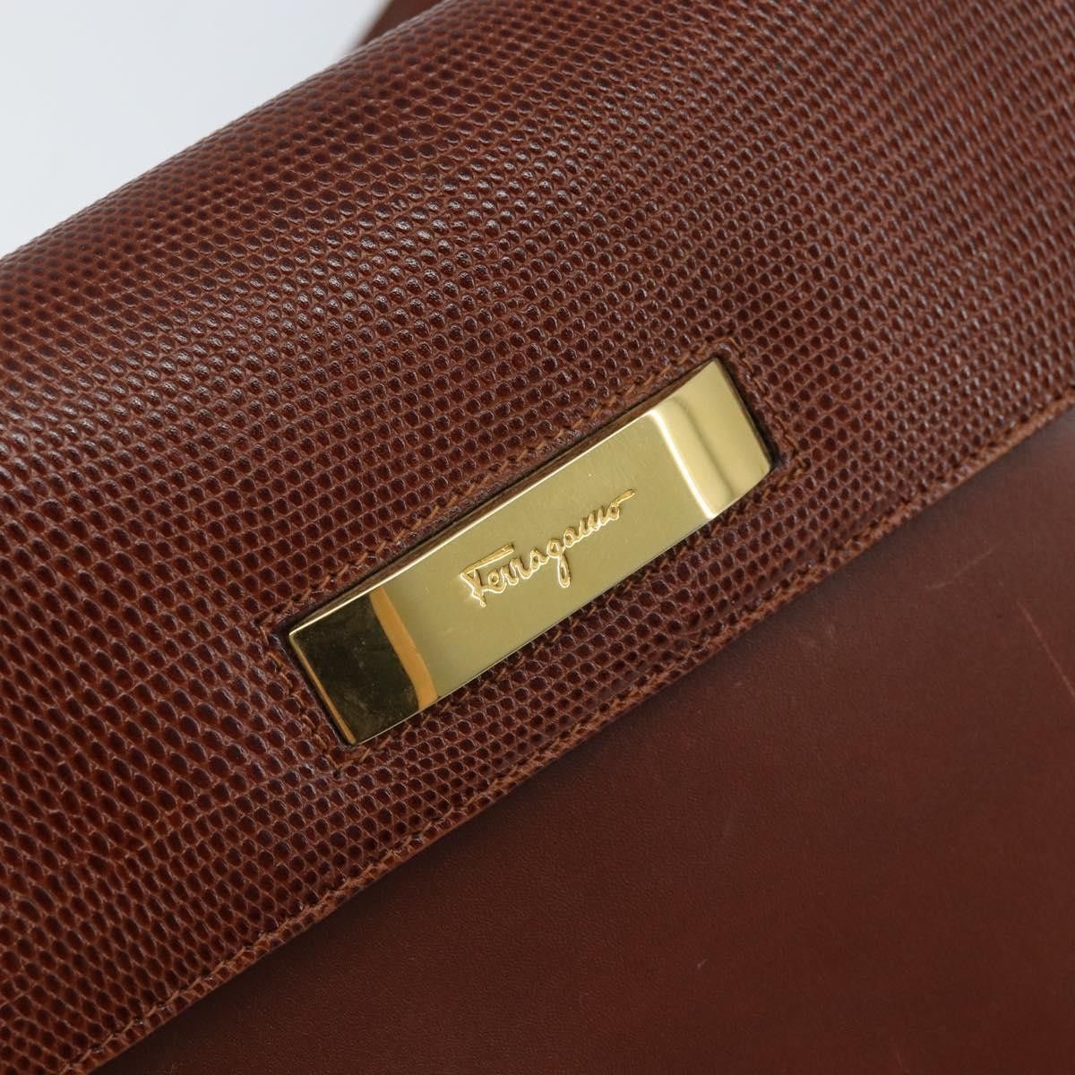 Salvatore Ferragamo Salvatore Ferragamo Gancini Leather Size ONE SIZE - 12 Thumbnail