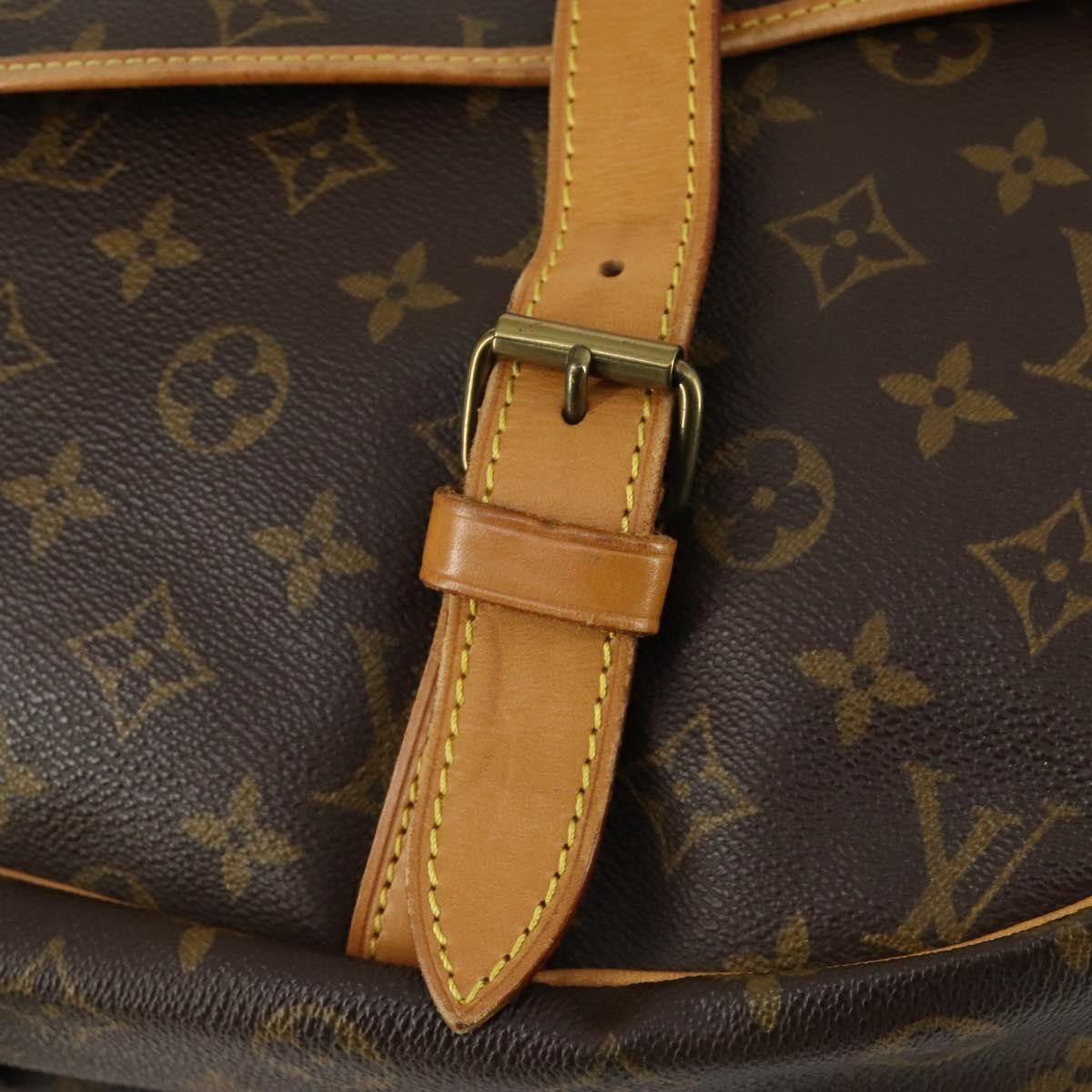 Louis Vuitton Louis Vuitton Saumur Handbag Monogram Canvas Size ONE SIZE - 15 Thumbnail