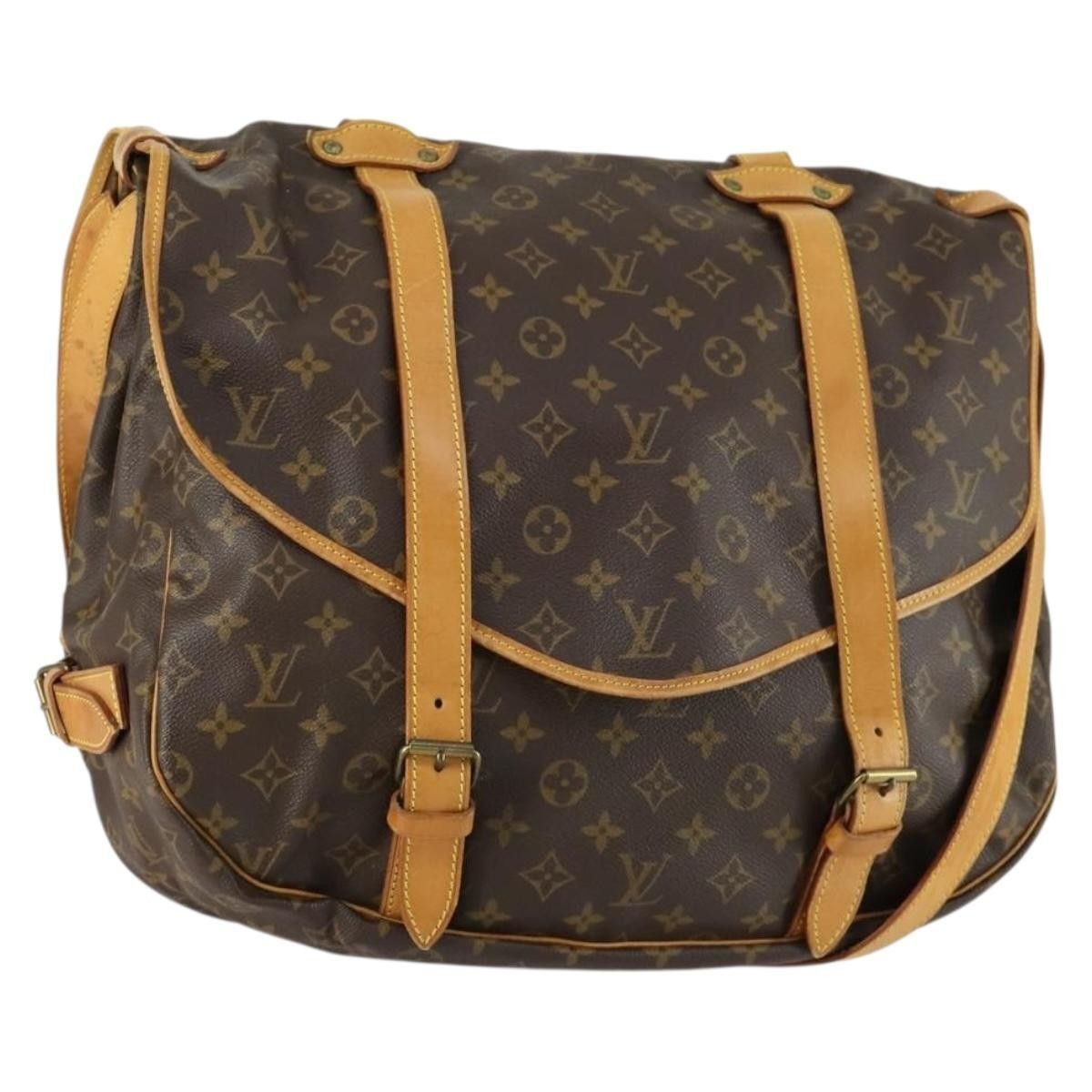 Louis Vuitton Louis Vuitton Saumur Handbag Monogram Canvas Size ONE SIZE - 24 Thumbnail