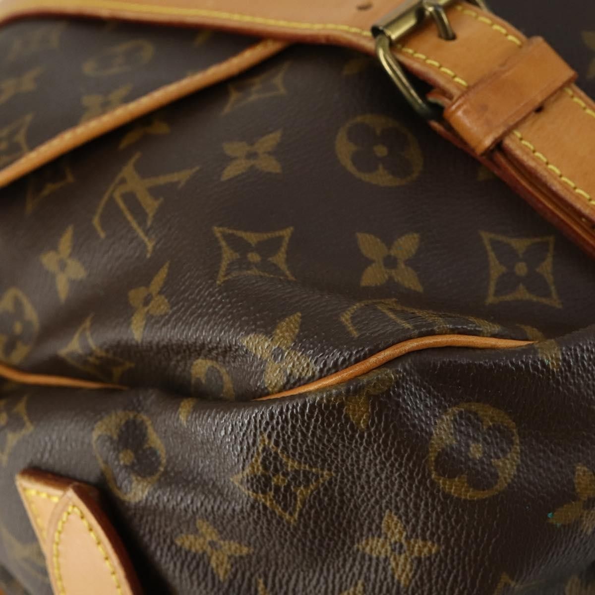 Louis Vuitton Louis Vuitton Saumur Handbag Monogram Canvas Size ONE SIZE - 12 Thumbnail