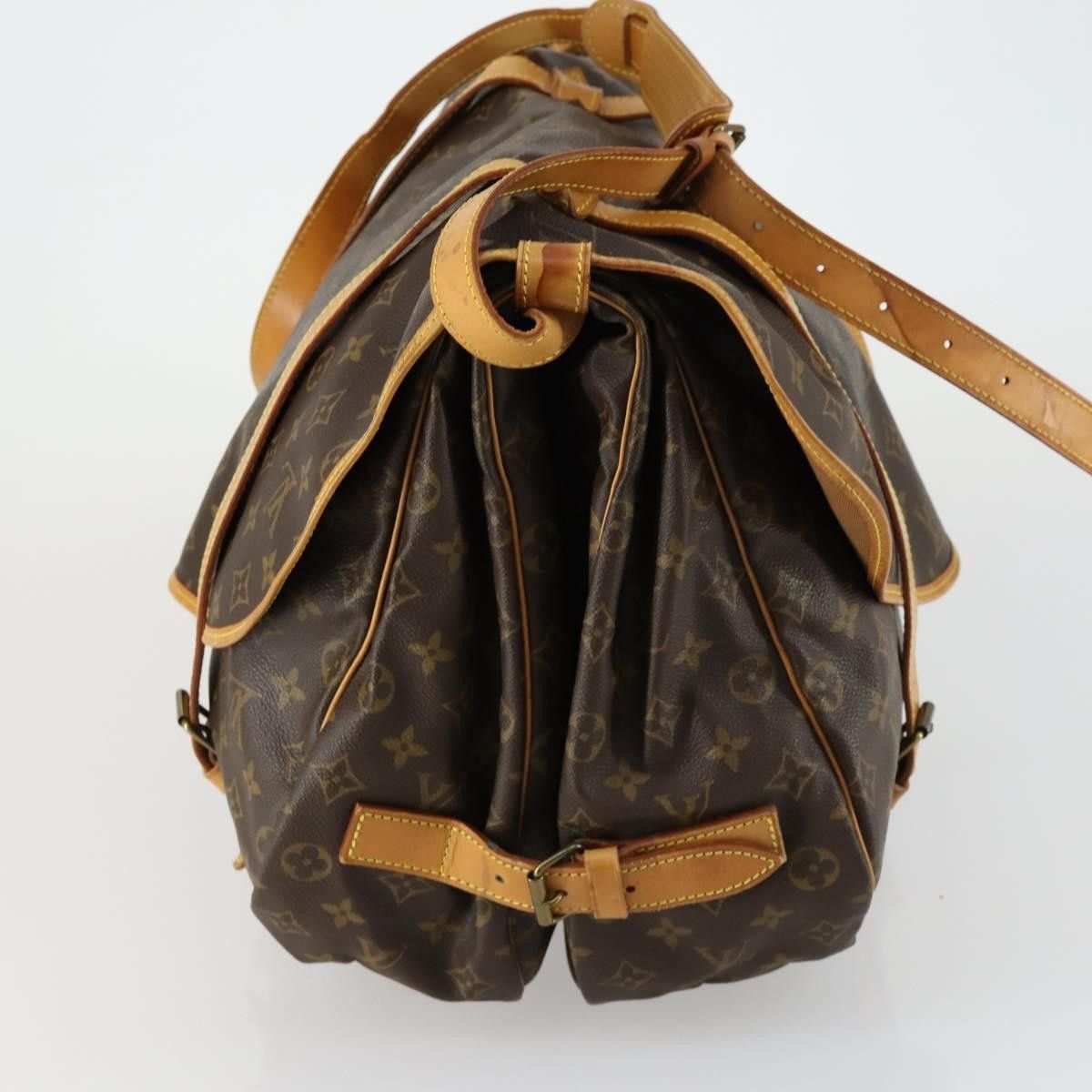 Louis Vuitton Louis Vuitton Saumur Handbag Monogram Canvas Size ONE SIZE - 4 Thumbnail