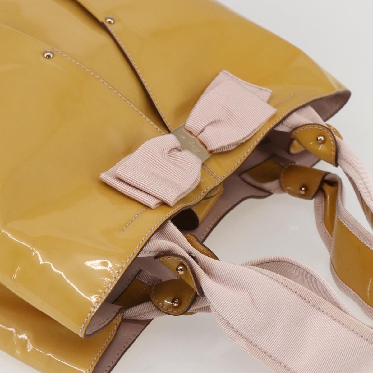 Salvatore Ferragamo Salvatore Ferragamo Vala Patent leather Size ONE SIZE - 15 Thumbnail