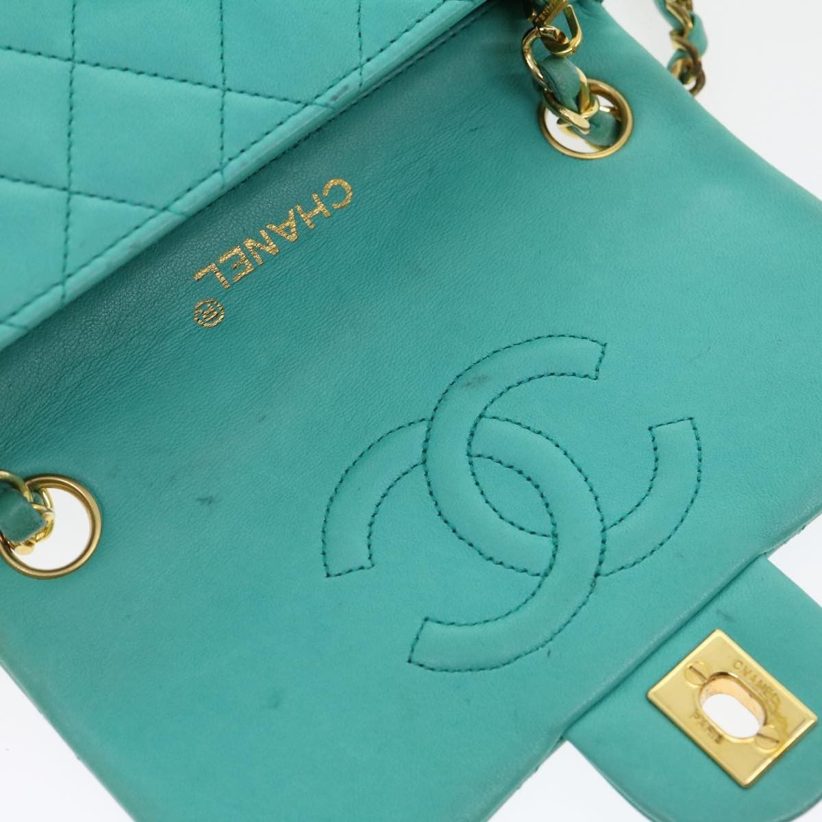 Chanel Chanel Square Classic Single Flap Quilted Lambskin Size ONE SIZE - 10 Thumbnail