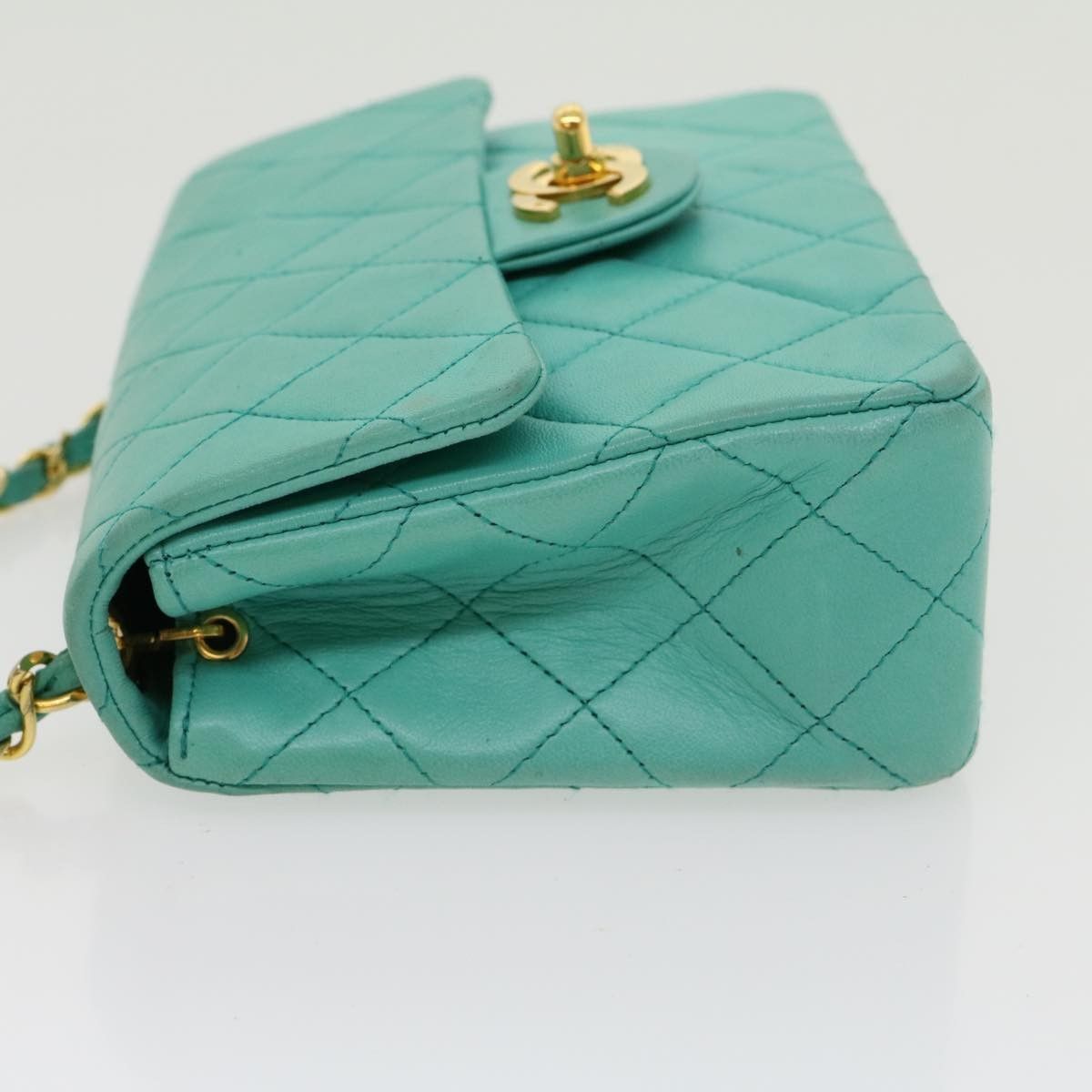 Chanel Chanel Square Classic Single Flap Quilted Lambskin Size ONE SIZE - 4 Thumbnail