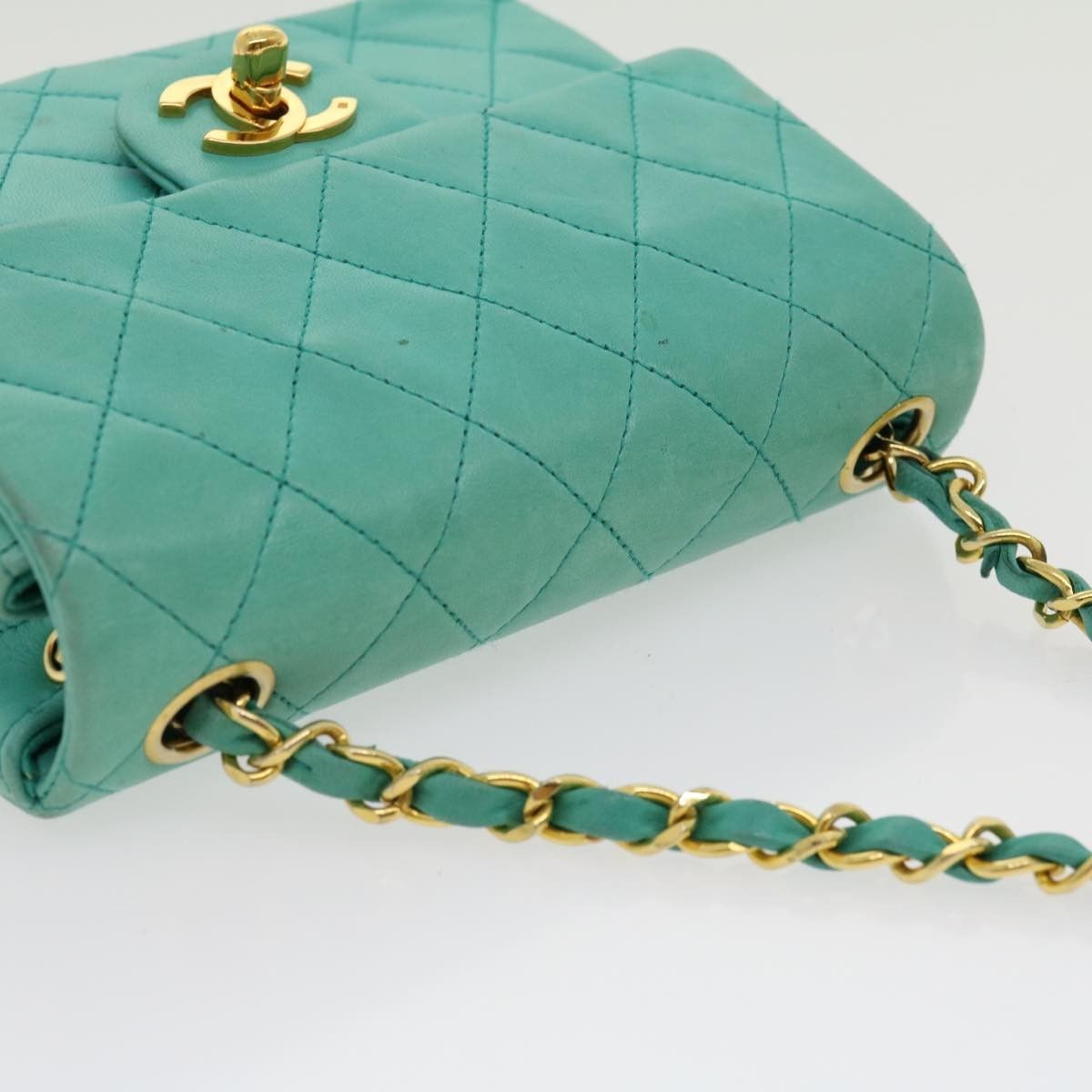 Chanel Chanel Square Classic Single Flap Quilted Lambskin Size ONE SIZE - 14 Thumbnail