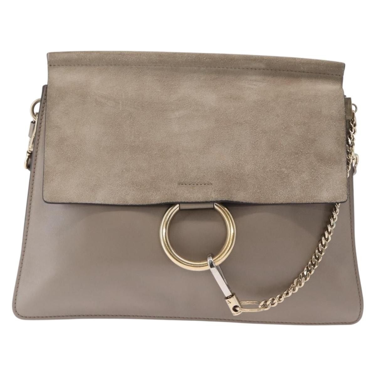 Chloe Chloe Faye Leather and Suede Size ONE SIZE - 17 Thumbnail