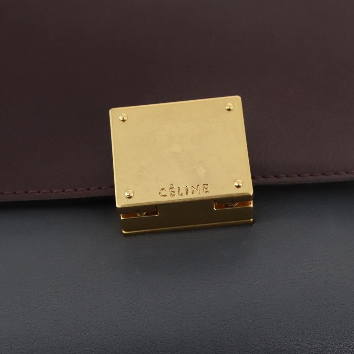 Celine Celine Tricolor Trapeze Bag Leather Size ONE SIZE - 8 Thumbnail
