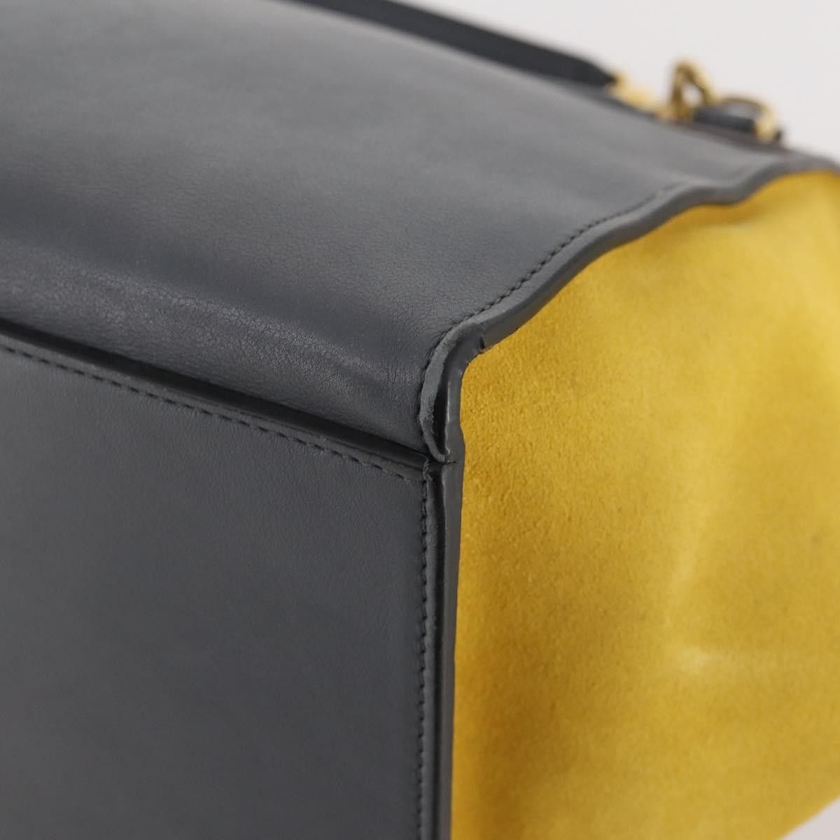 Celine Celine Tricolor Trapeze Bag Leather Size ONE SIZE - 12 Thumbnail