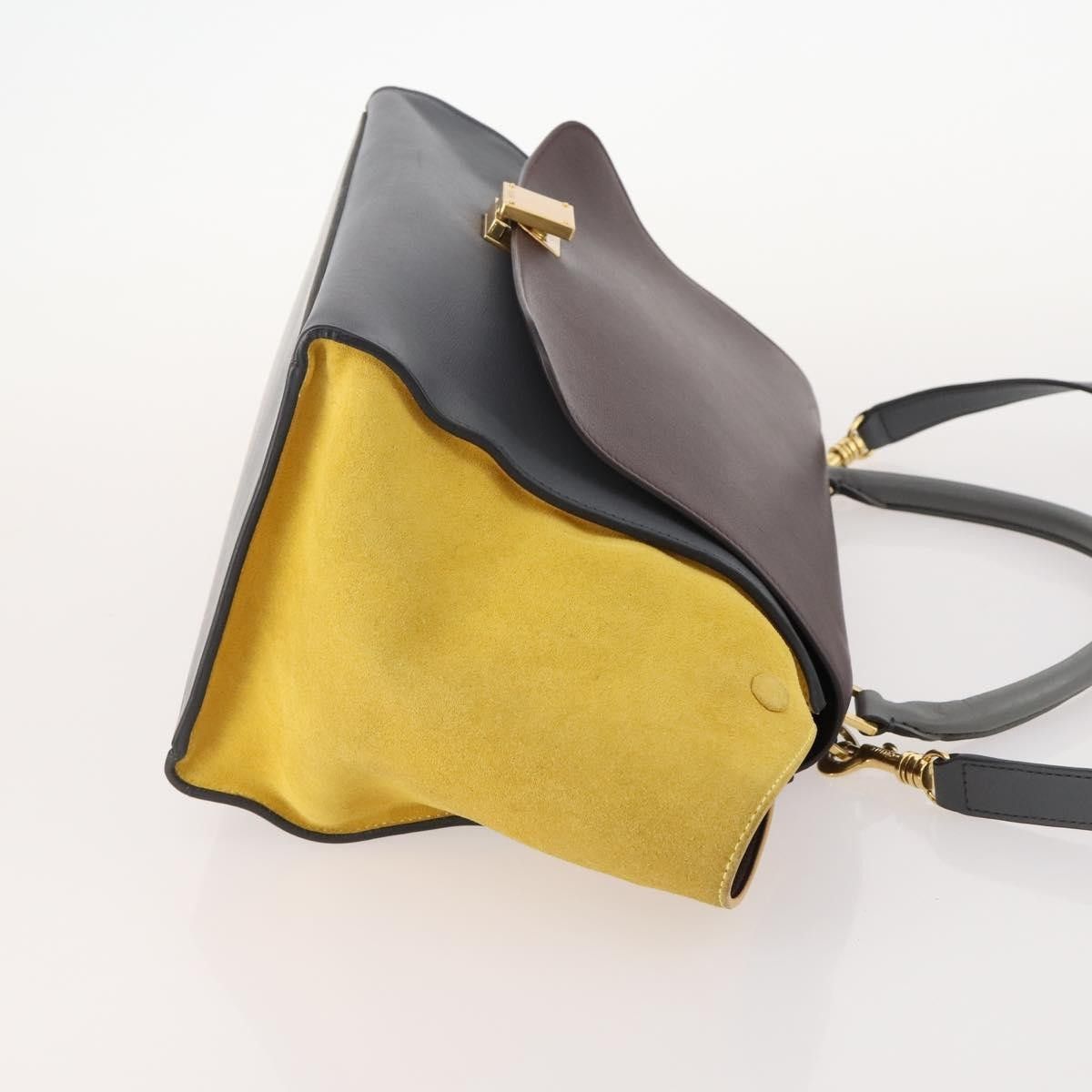 Celine Celine Tricolor Trapeze Bag Leather Size ONE SIZE - 3 Thumbnail