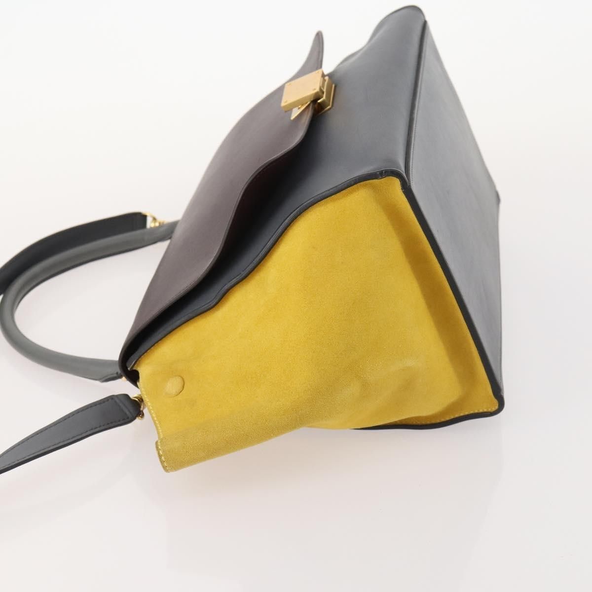 Celine Celine Tricolor Trapeze Bag Leather Size ONE SIZE - 4 Thumbnail