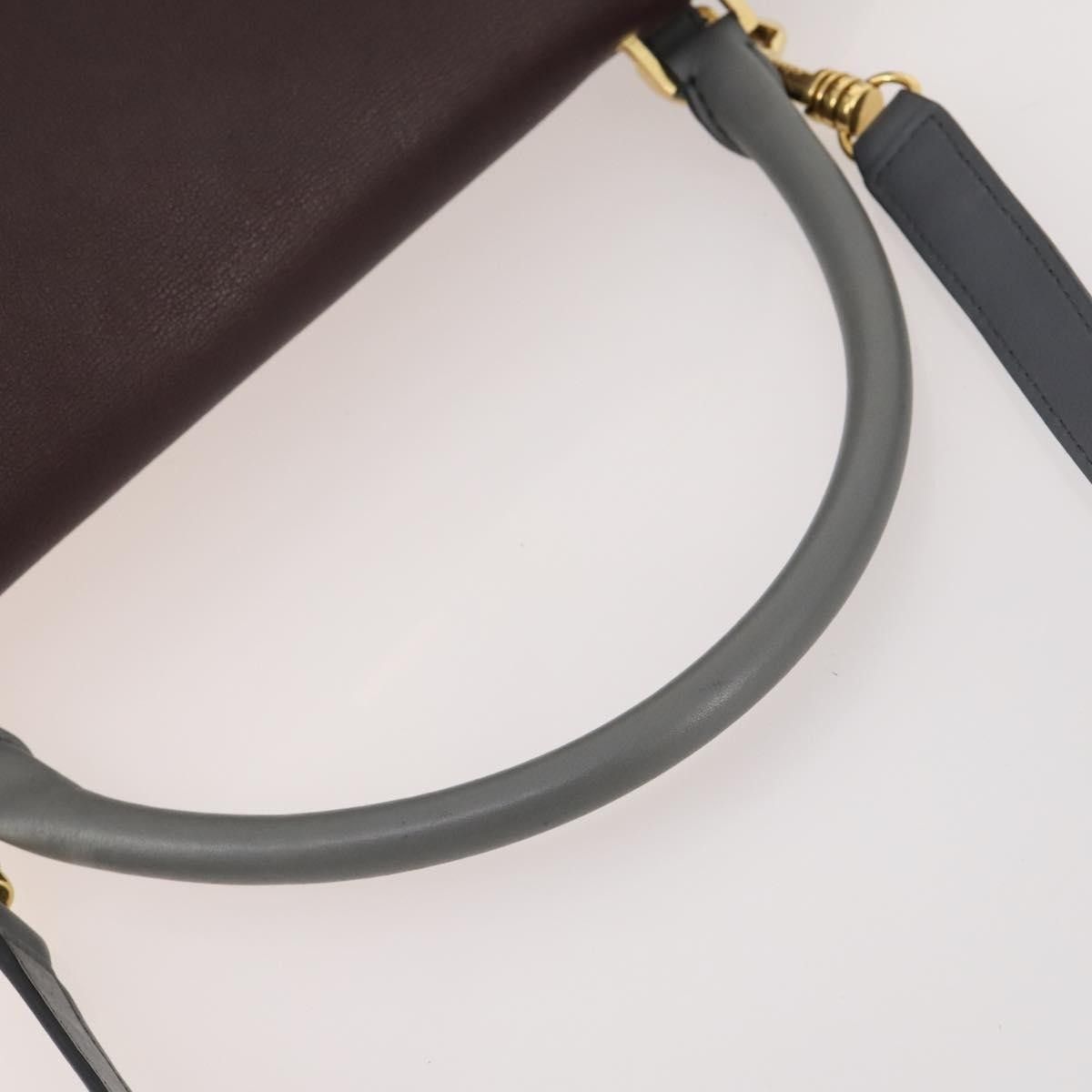 Celine Celine Tricolor Trapeze Bag Leather Size ONE SIZE - 9 Thumbnail