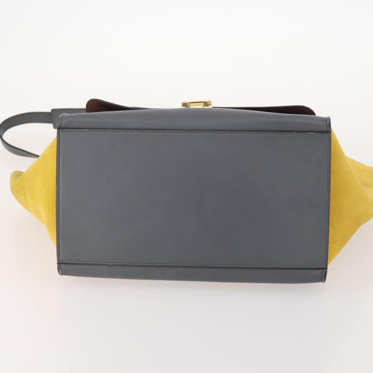 Celine Celine Tricolor Trapeze Bag Leather Size ONE SIZE - 21 Thumbnail
