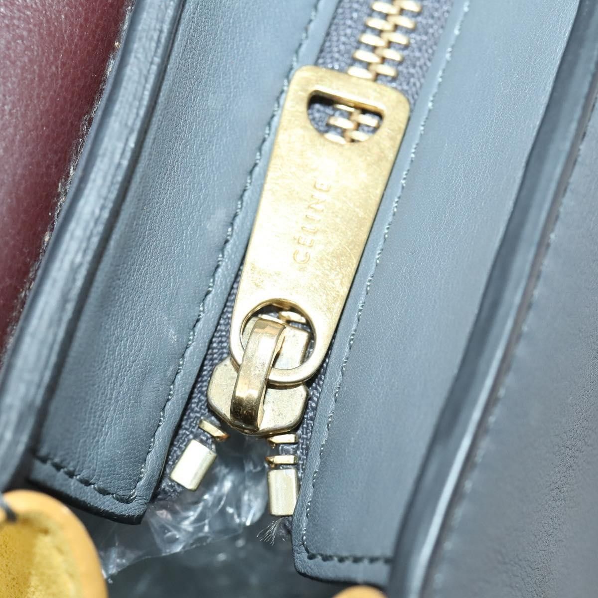 Celine Celine Tricolor Trapeze Bag Leather Size ONE SIZE - 22 Thumbnail