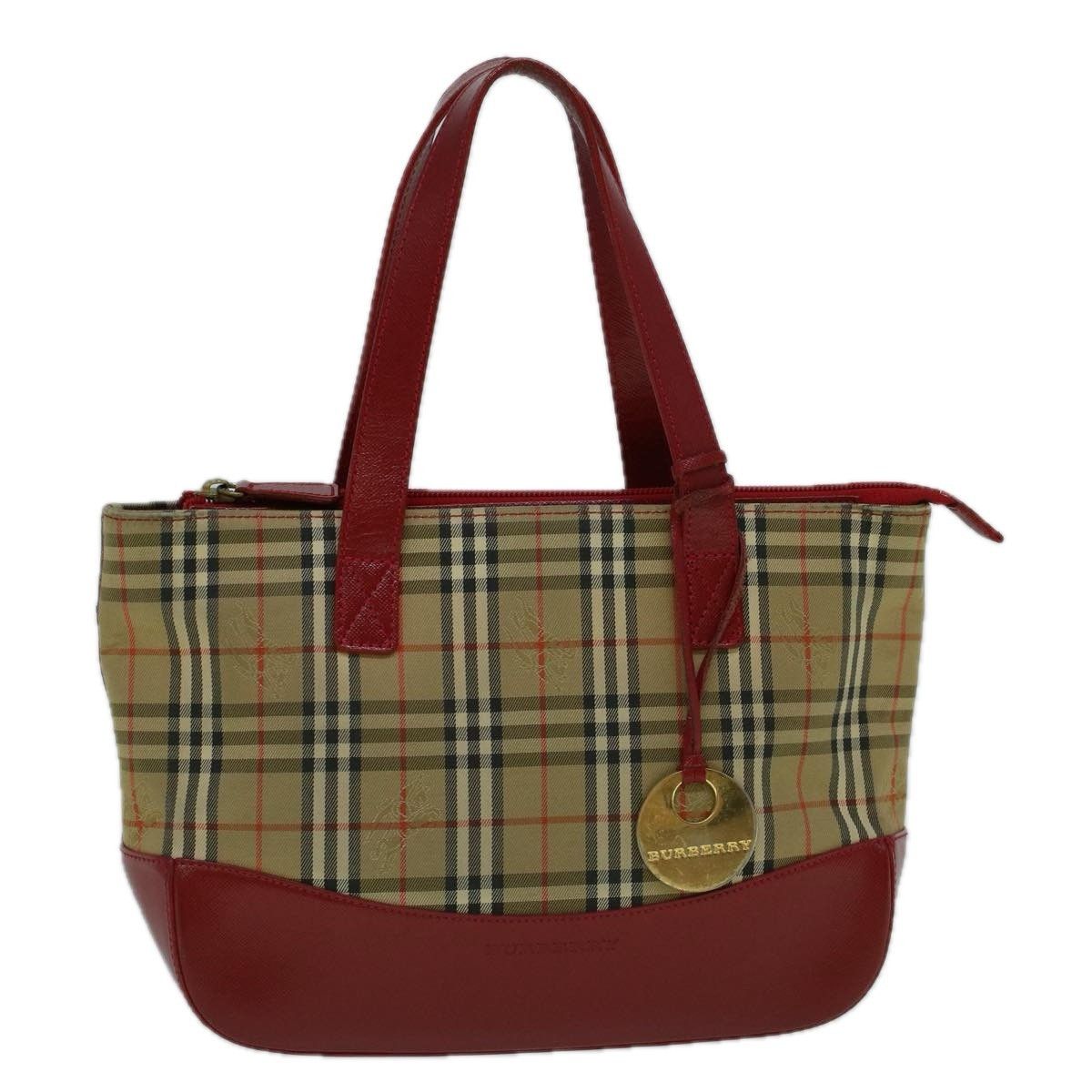 Burberry Burberry Nova Check Handbag Nova Check Canvas Size ONE SIZE - 16 Thumbnail