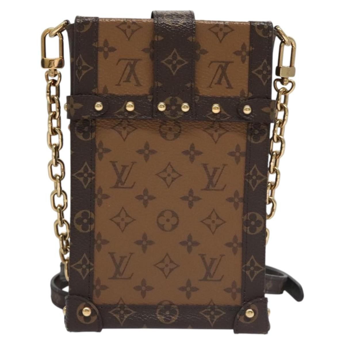 Louis Vuitton Louis Vuitton Vertical Trunk Pochette Reverse Monogram Canvas Size ONE SIZE - 2 Thumbnail