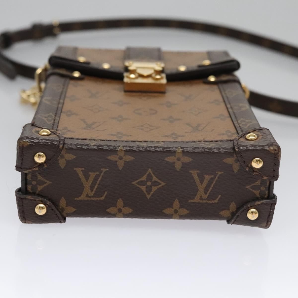 Louis Vuitton Louis Vuitton Vertical Trunk Pochette Reverse Monogram Canvas Size ONE SIZE - 15 Thumbnail