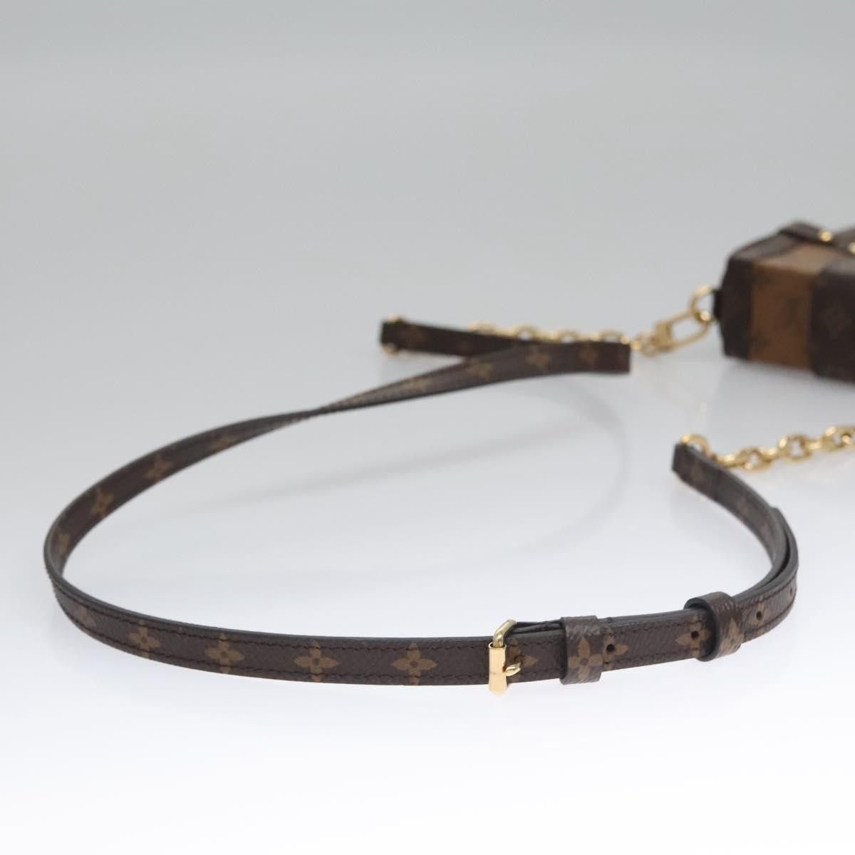 Louis Vuitton Louis Vuitton Vertical Trunk Pochette Reverse Monogram Canvas Size ONE SIZE - 8 Thumbnail
