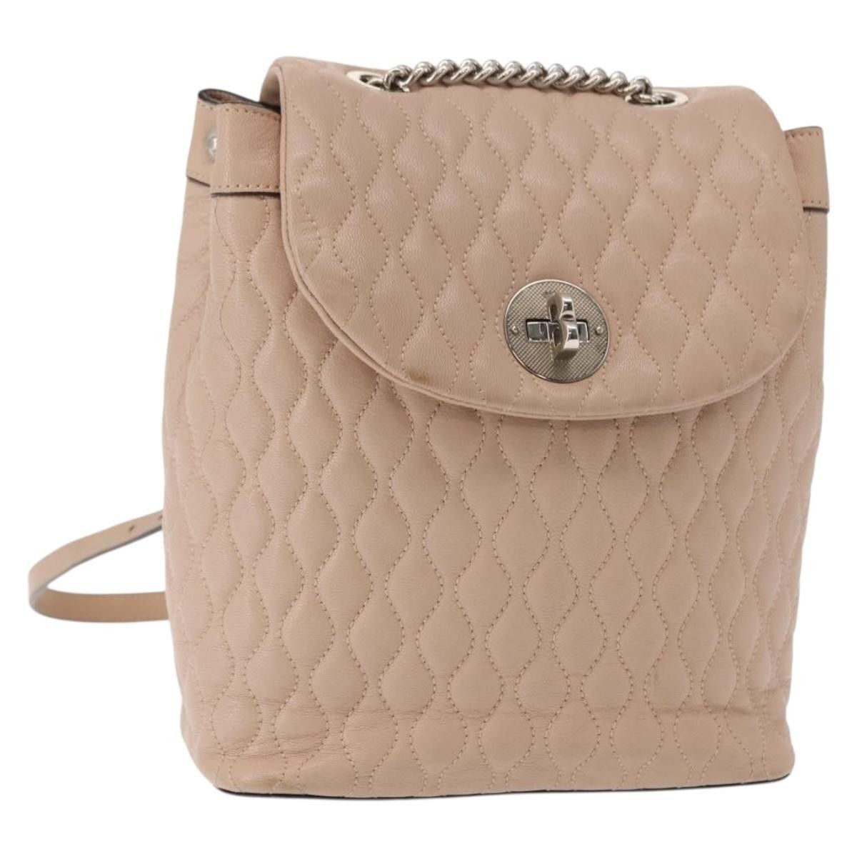 Bally Bally Vintage Backpack Quilted Leather Size ONE SIZE - 19 Thumbnail