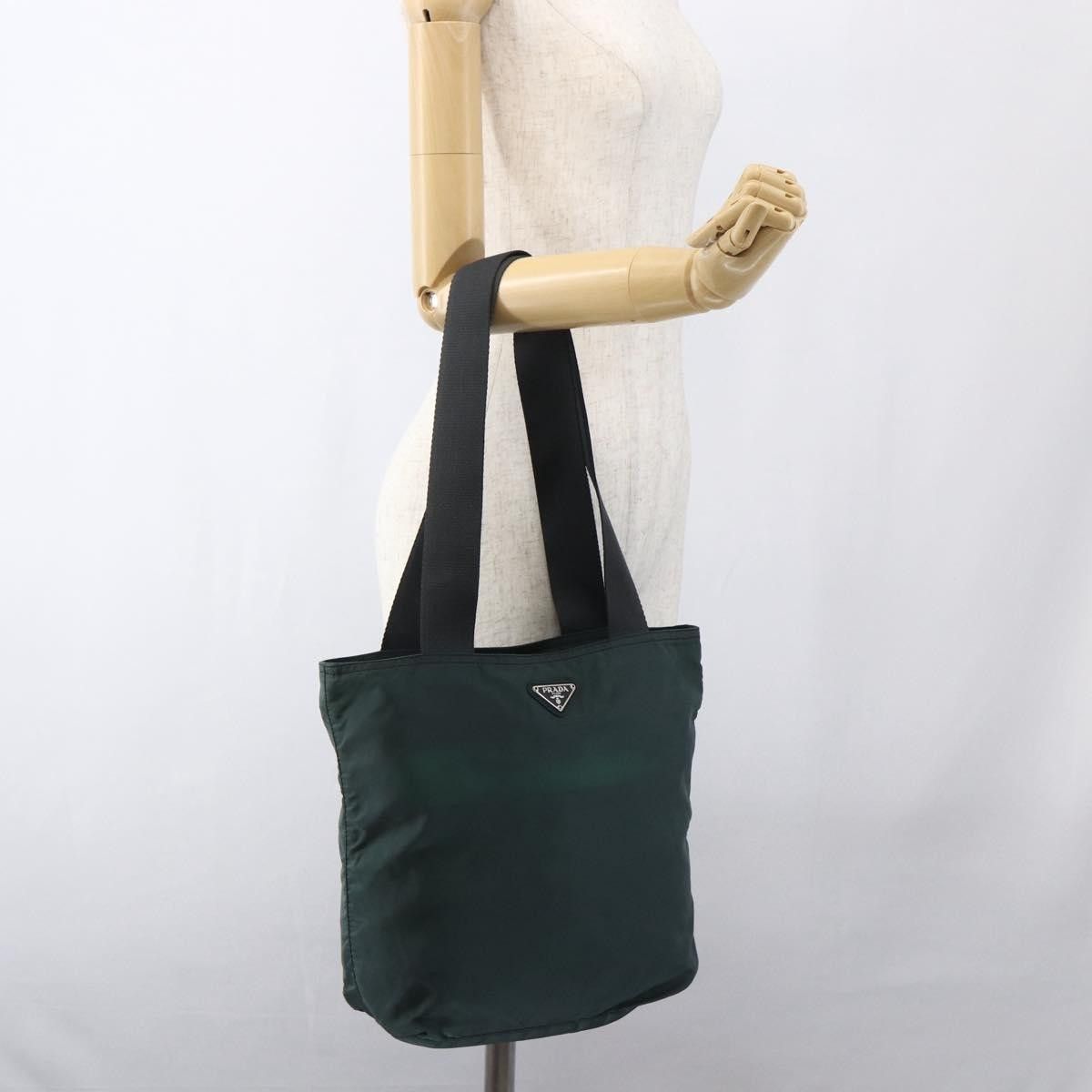 Prada Prada Vintage Zip Tote Tessuto Size ONE SIZE - 14 Thumbnail