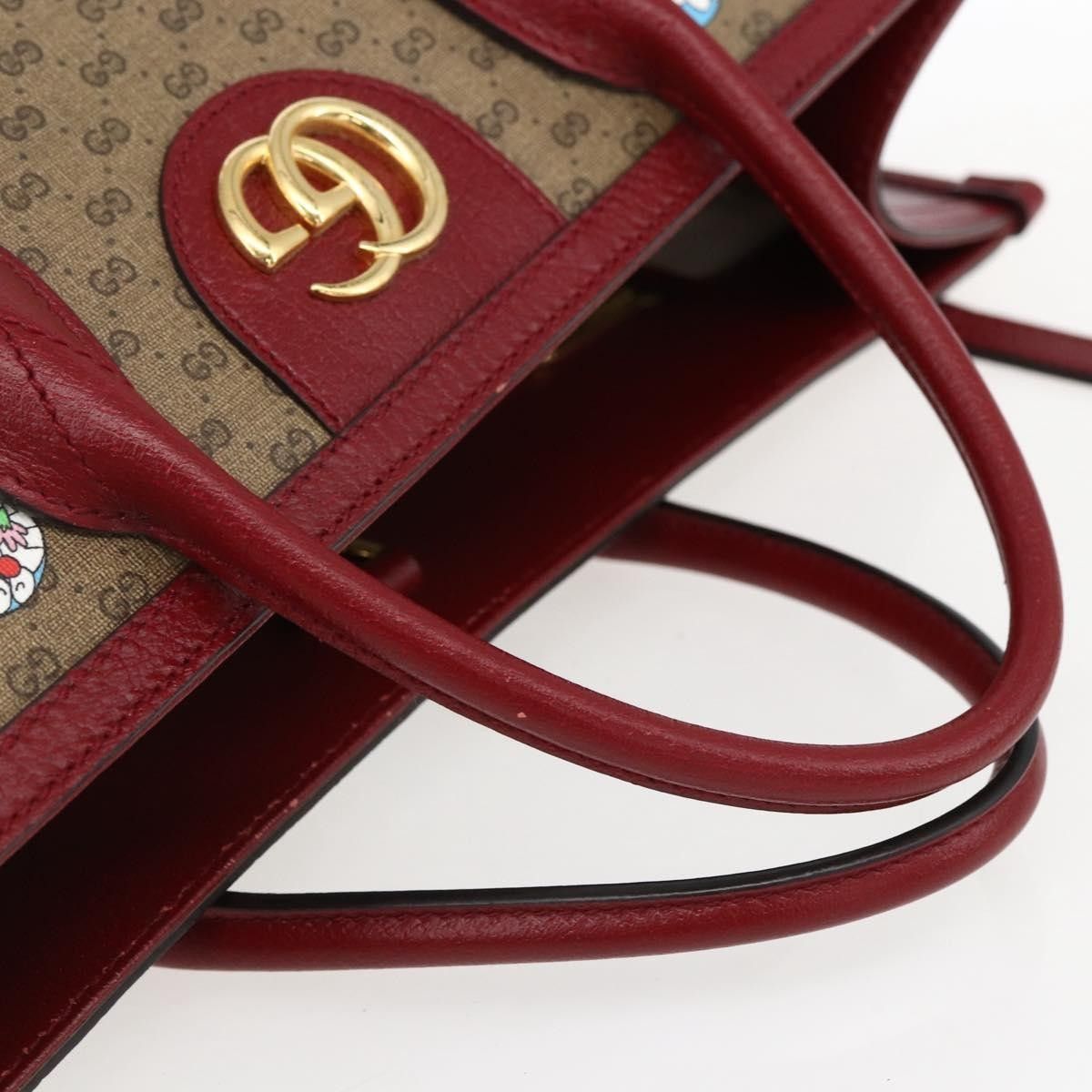 Gucci Gucci Doraemon Tote Printed Mini GG Coated Canvas Size ONE SIZE - 18 Thumbnail