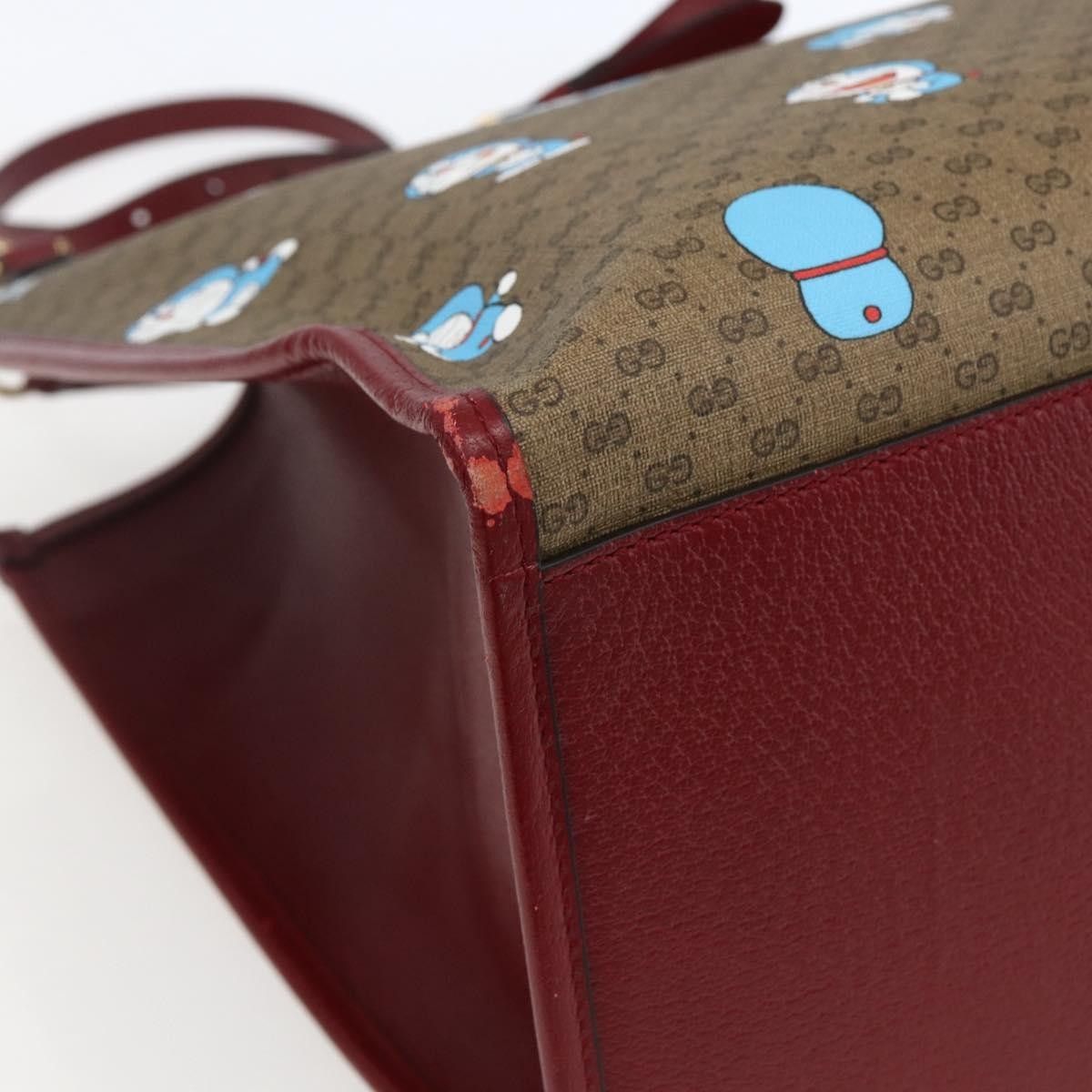 Gucci Gucci Doraemon Tote Printed Mini GG Coated Canvas Size ONE SIZE - 11 Thumbnail