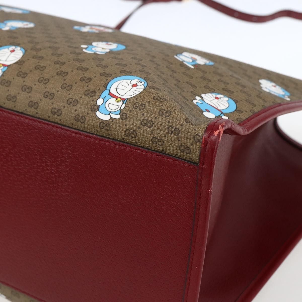 Gucci Gucci Doraemon Tote Printed Mini GG Coated Canvas Size ONE SIZE - 10 Thumbnail