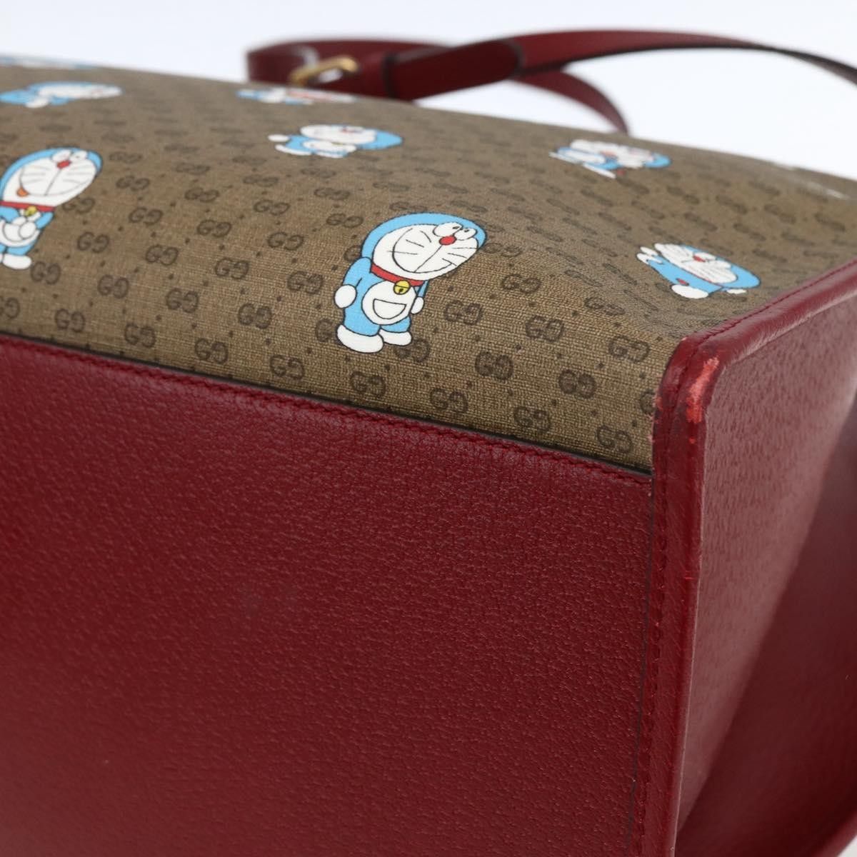 Gucci Gucci Doraemon Tote Printed Mini GG Coated Canvas Size ONE SIZE - 12 Thumbnail